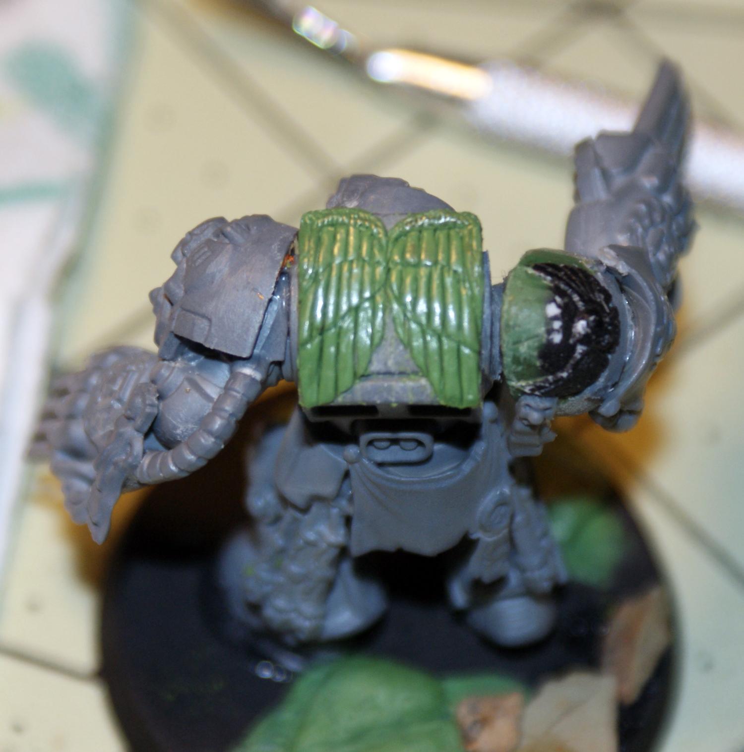 Casting, Doom Eagles, Sculpting, Terminator Armor