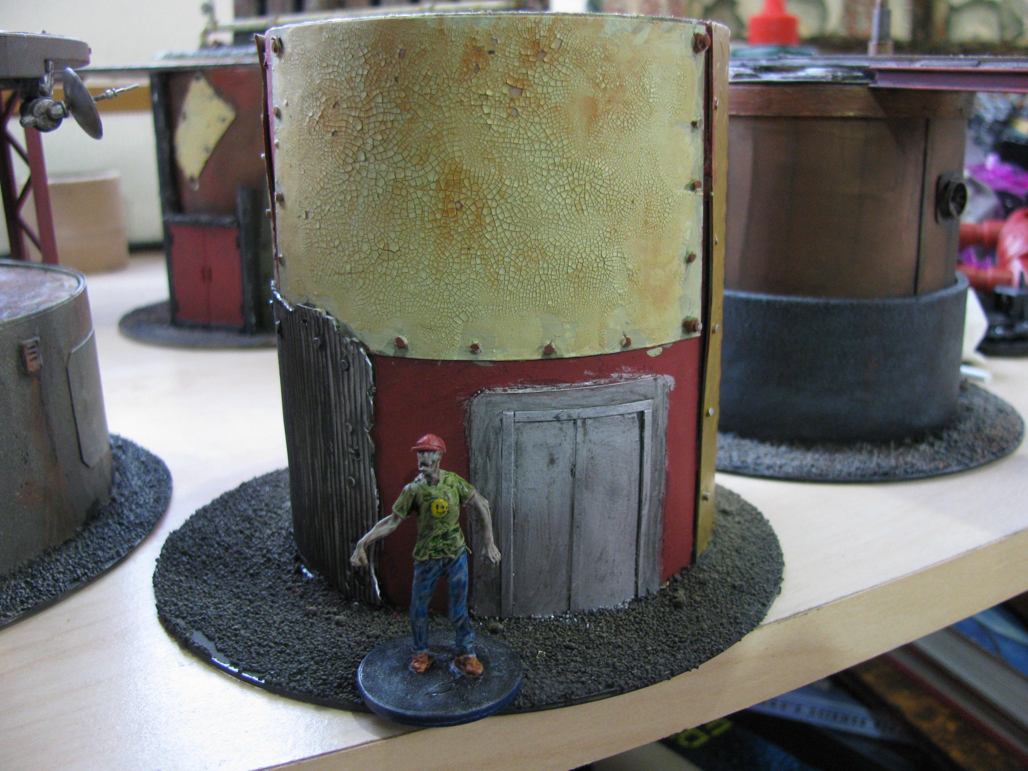 Cracke Test, Terrain
