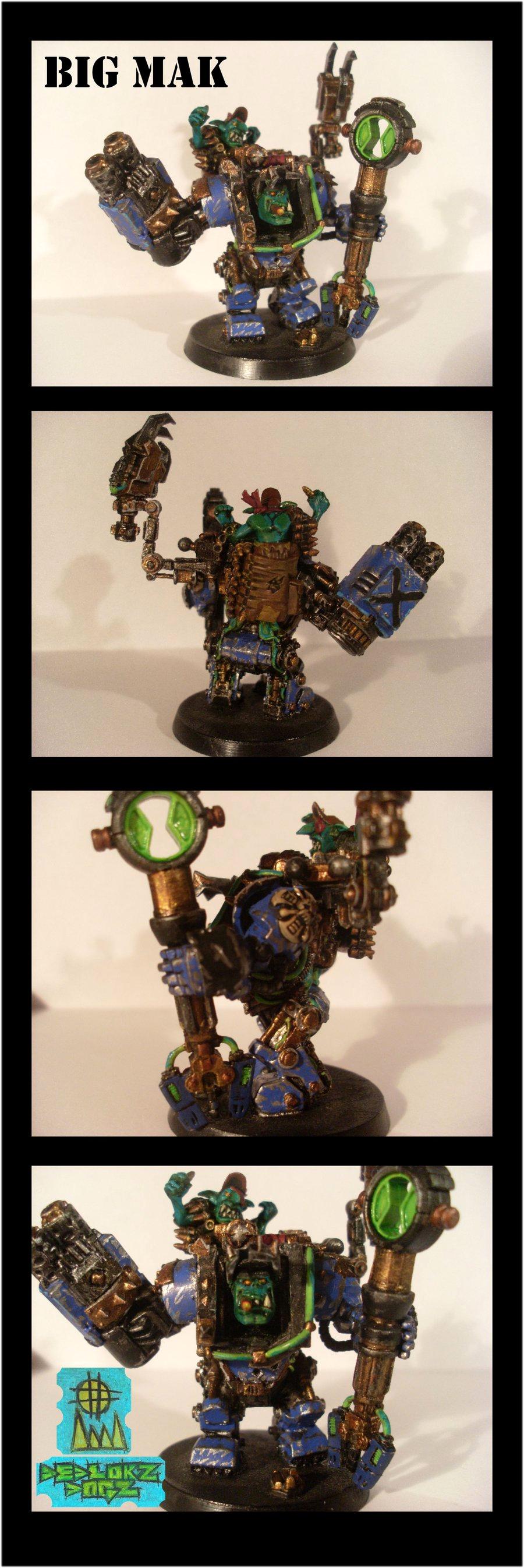 Bigmek, Conversion, Mega Armor, Mekboy, Orks