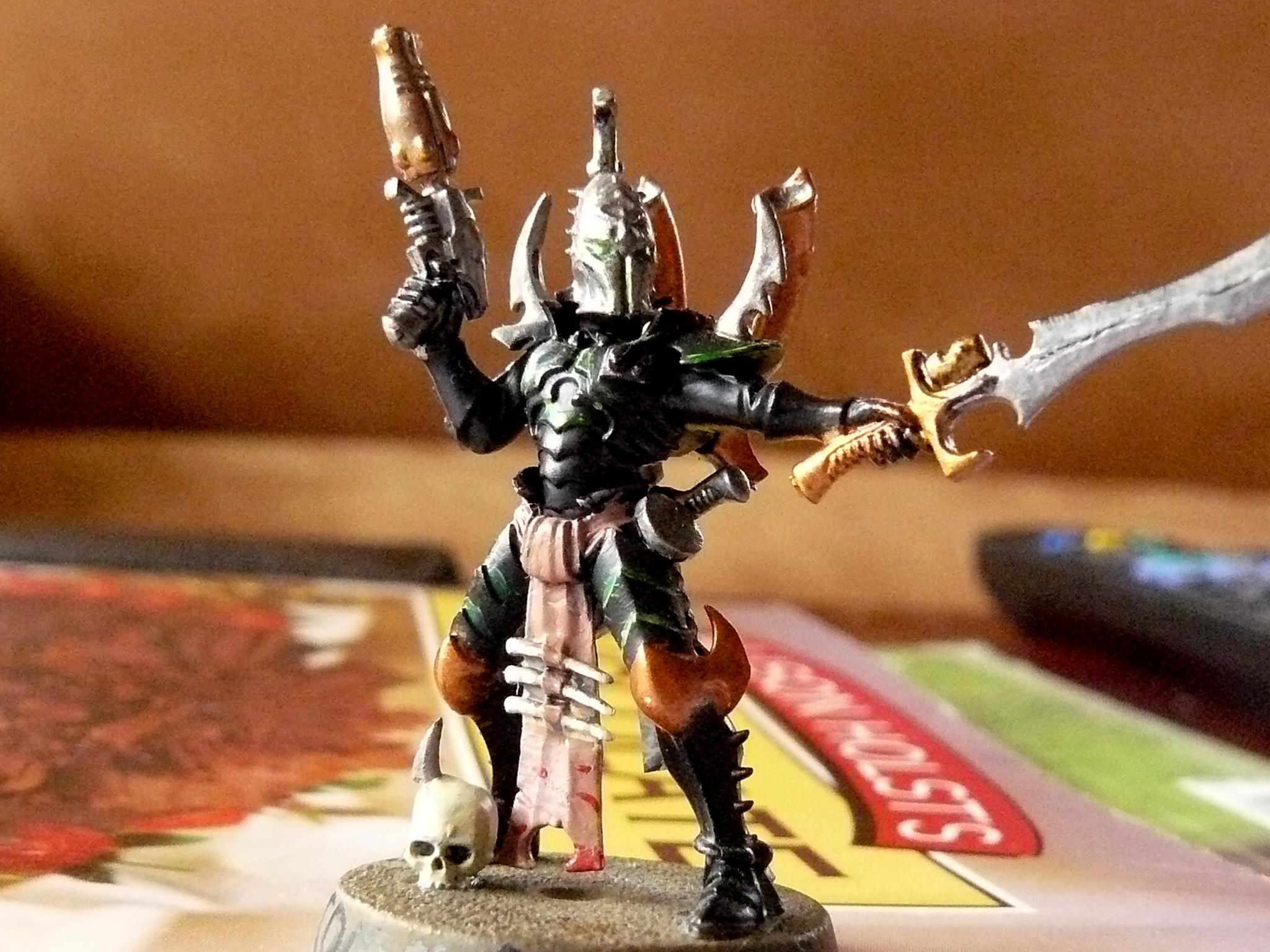 Bob, Commander, Dark Eldar, Sword., Sybarite