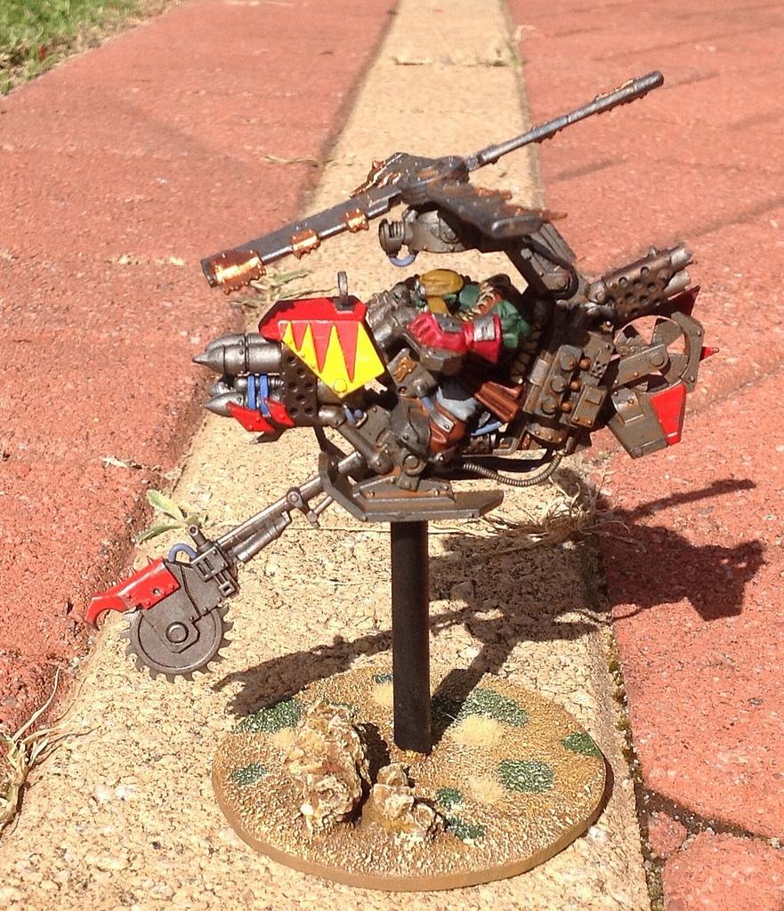 Deffcoptor, Orks, Red, Warhammer 40,000