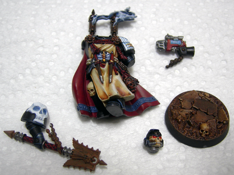 Chaplain, Dark Angels, Dark Vengeance, Work In Progress