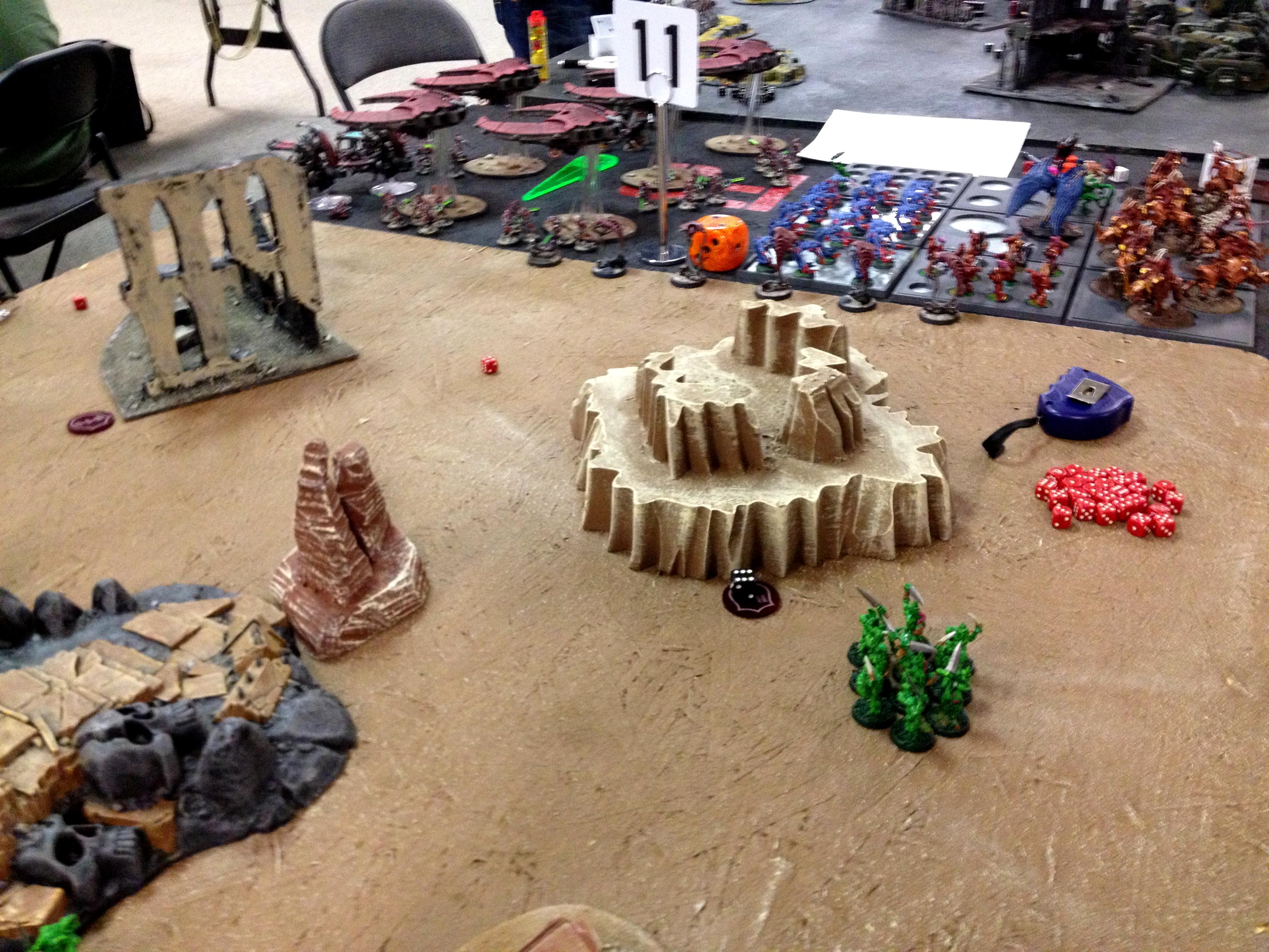 Necron vs Daemon