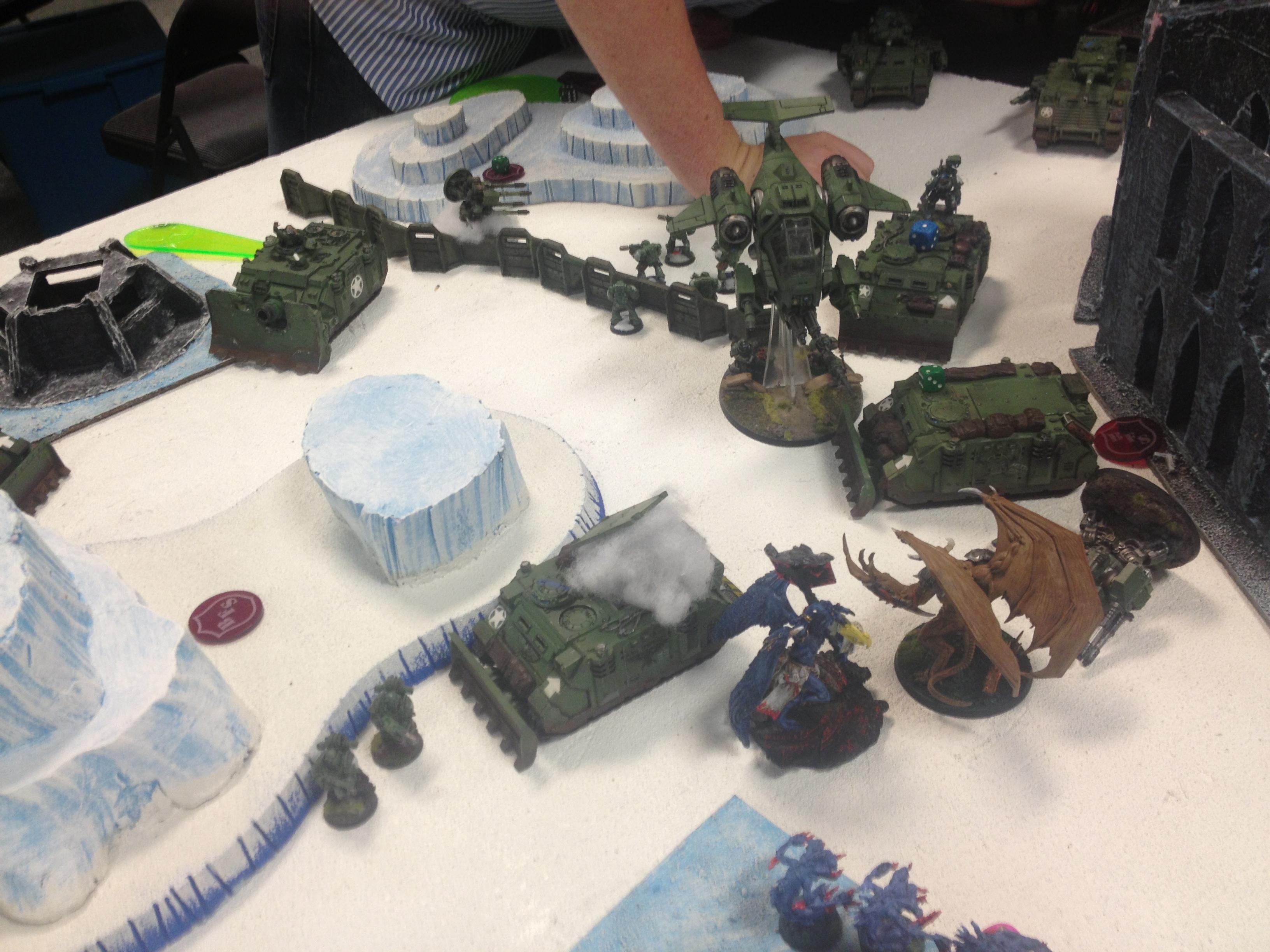 Daemon vs Vanilla Marines