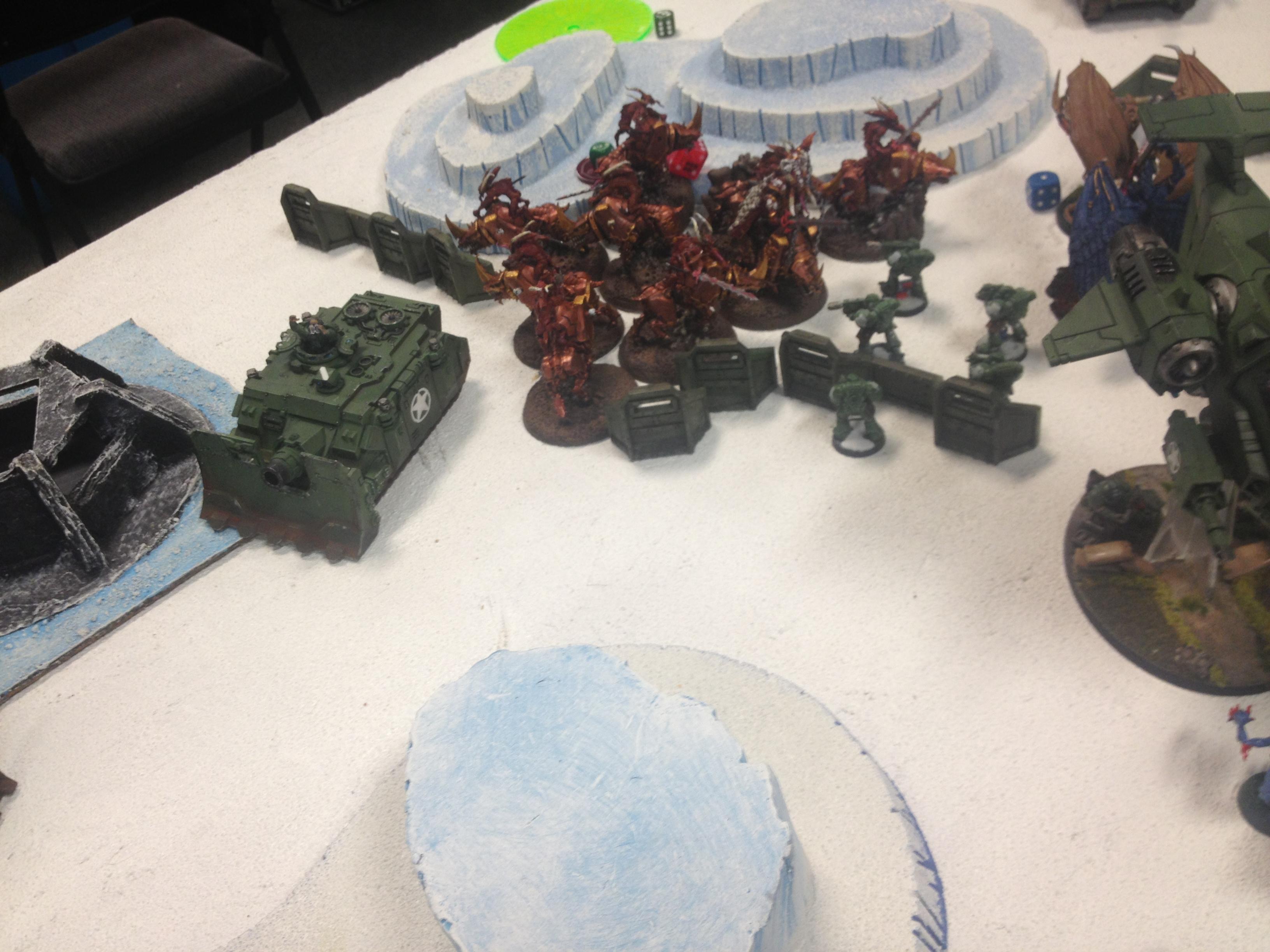Daemon vs Vanilla Marines