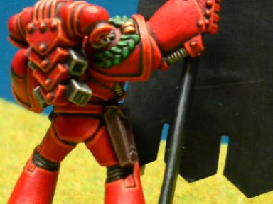 2nd Company Blood Angels Honour Guard, Blood Angels, Blood Angels Standard Bearer, Sanguinus's Successor