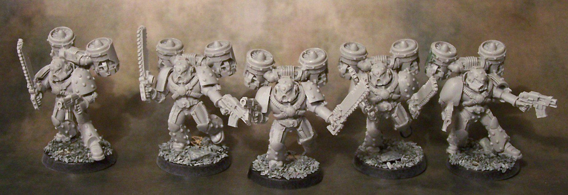 Assault Marines, Death Guard, Pre Heresy Death Guard, Space Marines, Work In Progress