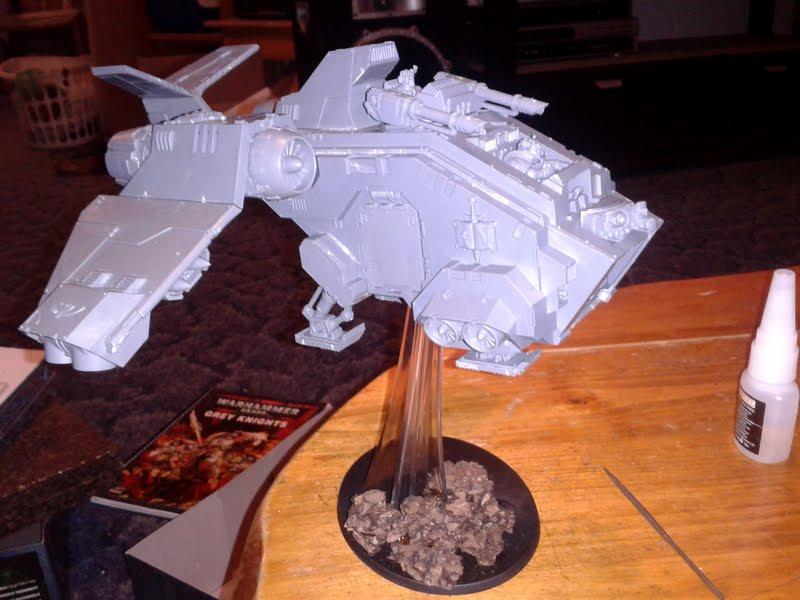 Gk, Grey Knights, Stormraven, Work In Progress