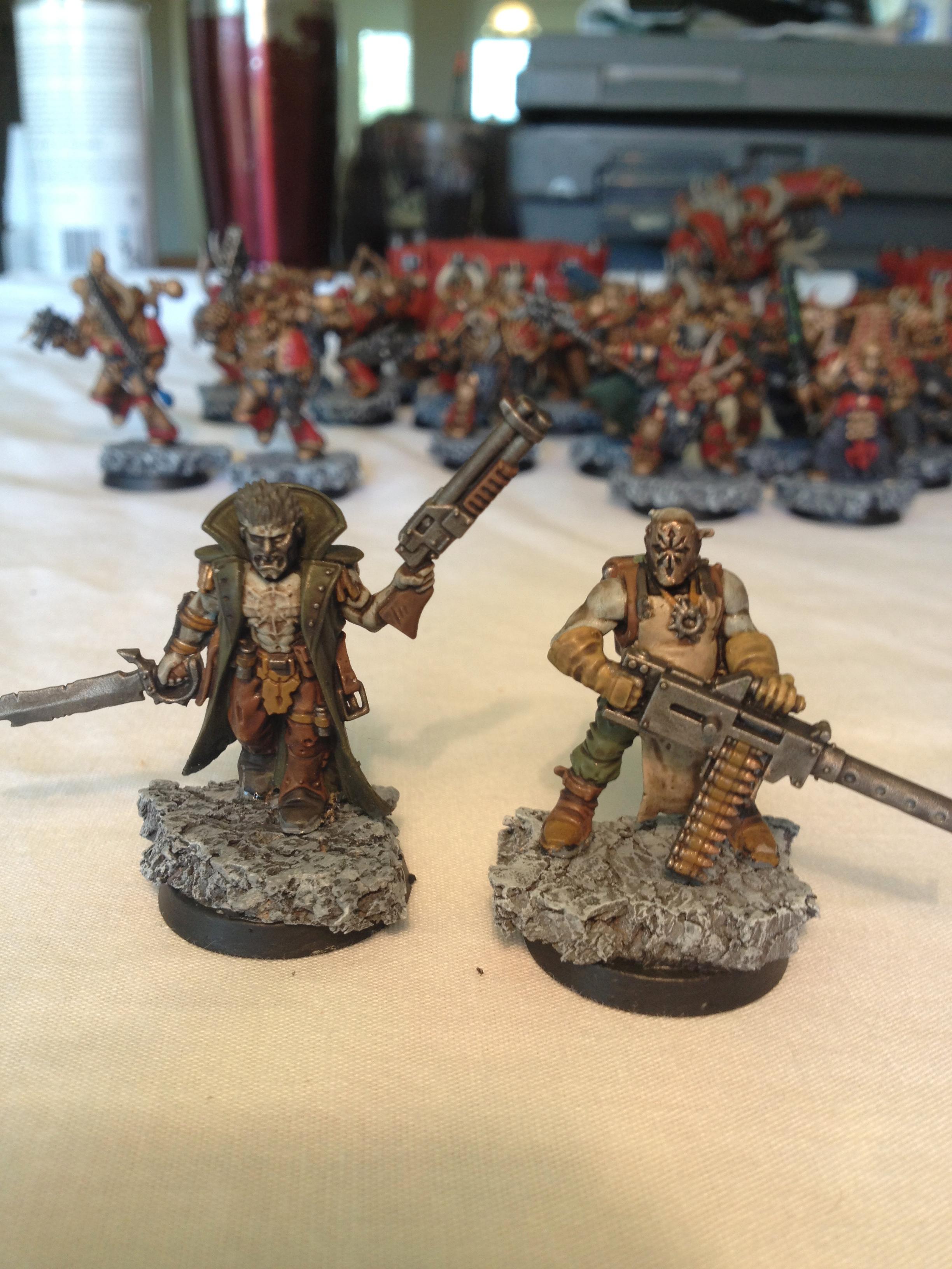 Brown, Chaos, Chaos Space Marines, Cultists