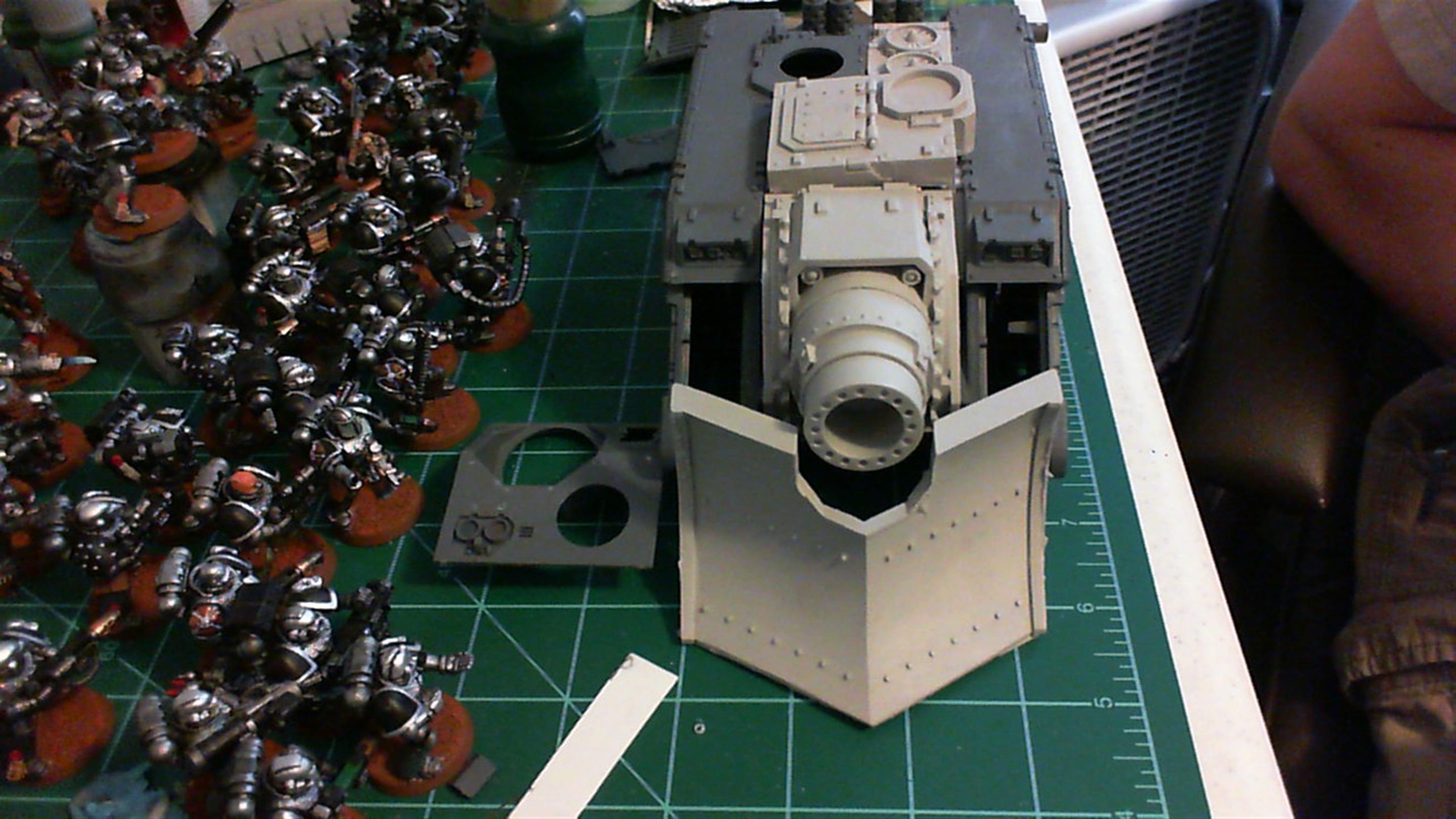 Ares, Big Momma, Cannon, Land Raider, Land Raider Ares, Lr Ares, Space Marines, Tank