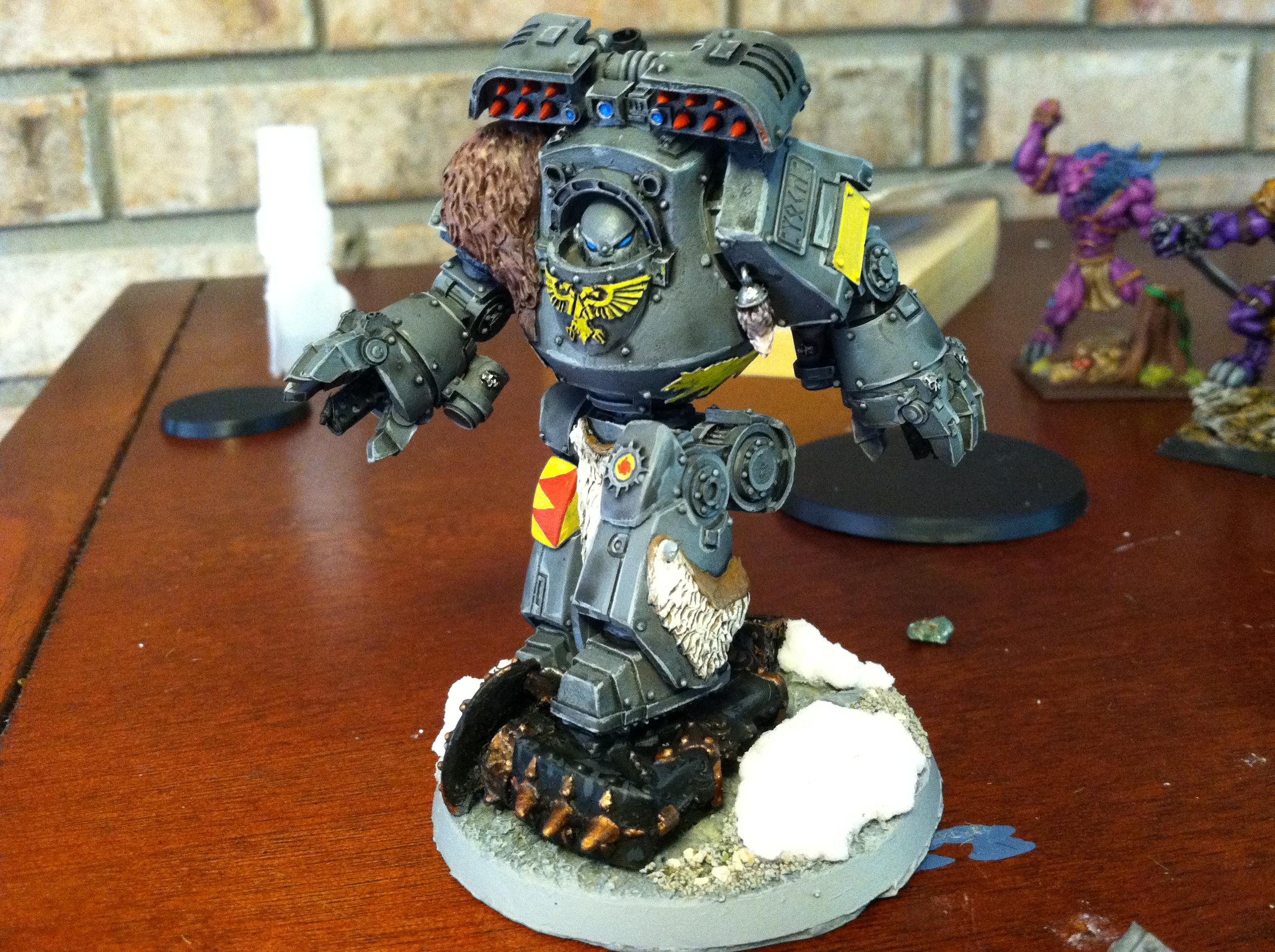 Adeptus Astartes, Contemptor, Dreadnought, Space Marines, Space Wolves