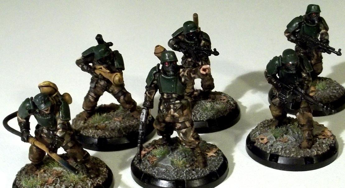 Dust, Germans, Splinter