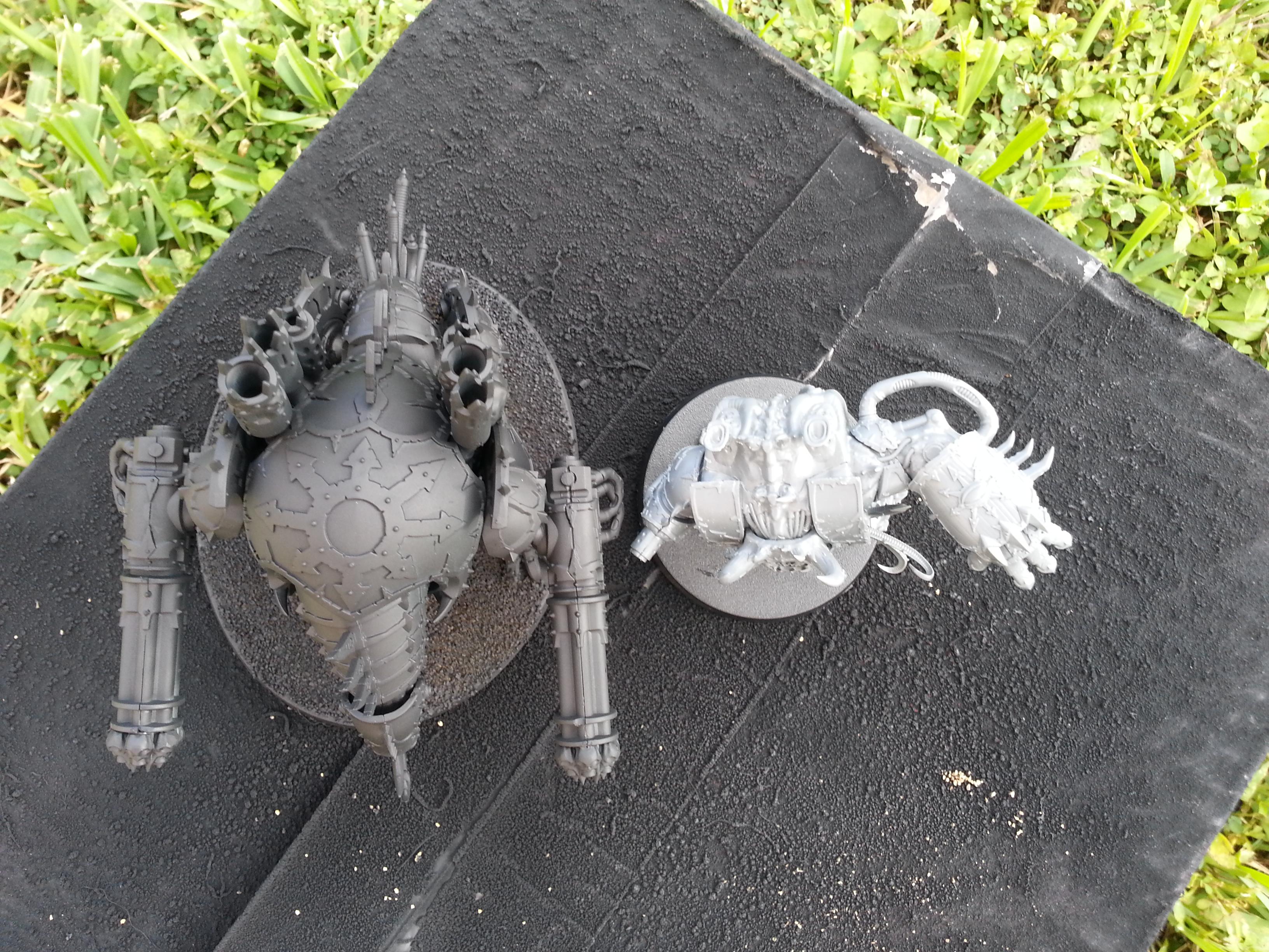 Forgefiend vs Helbrute 2