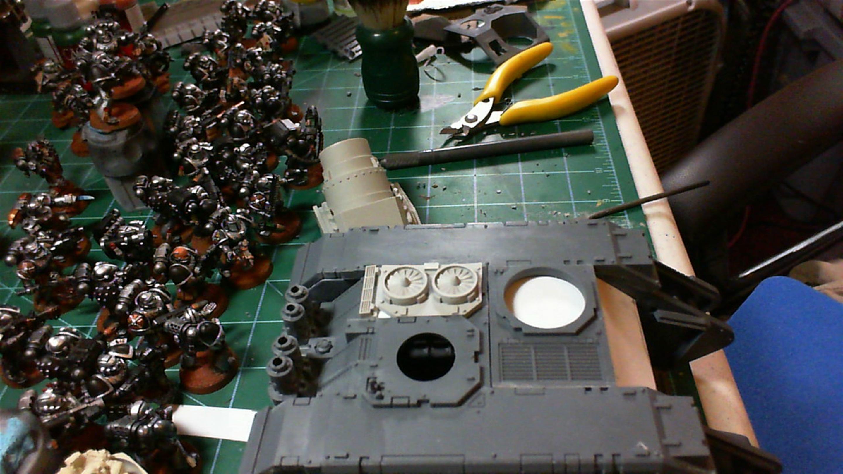 Ares, Big Momma, Cannon, Land Raider, Land Raider Ares, Lr Ares, Space Marines, Tank