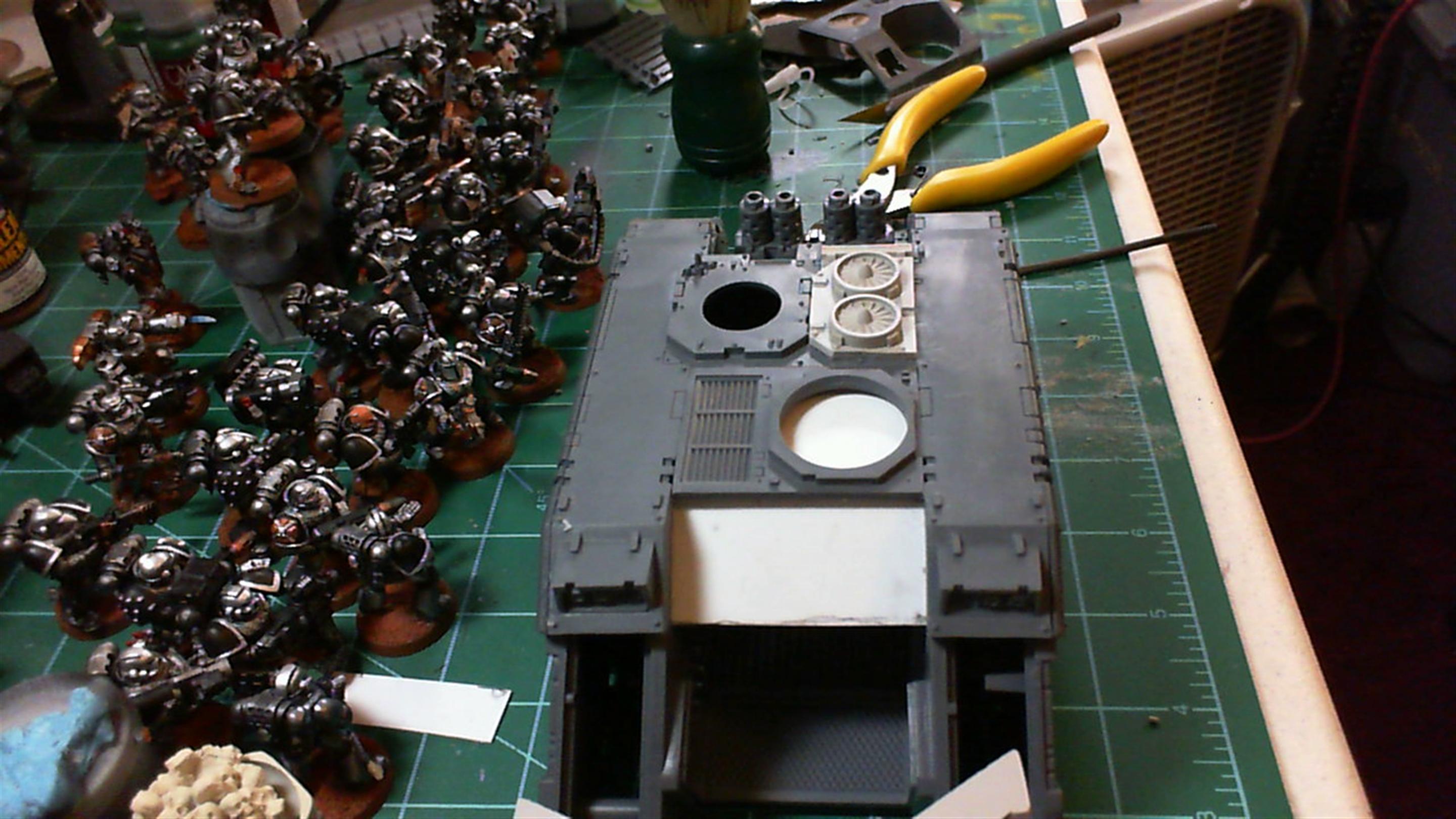 Ares, Big Momma, Cannon, Land Raider, Land Raider Ares, Lr Ares, Space Marines, Tank