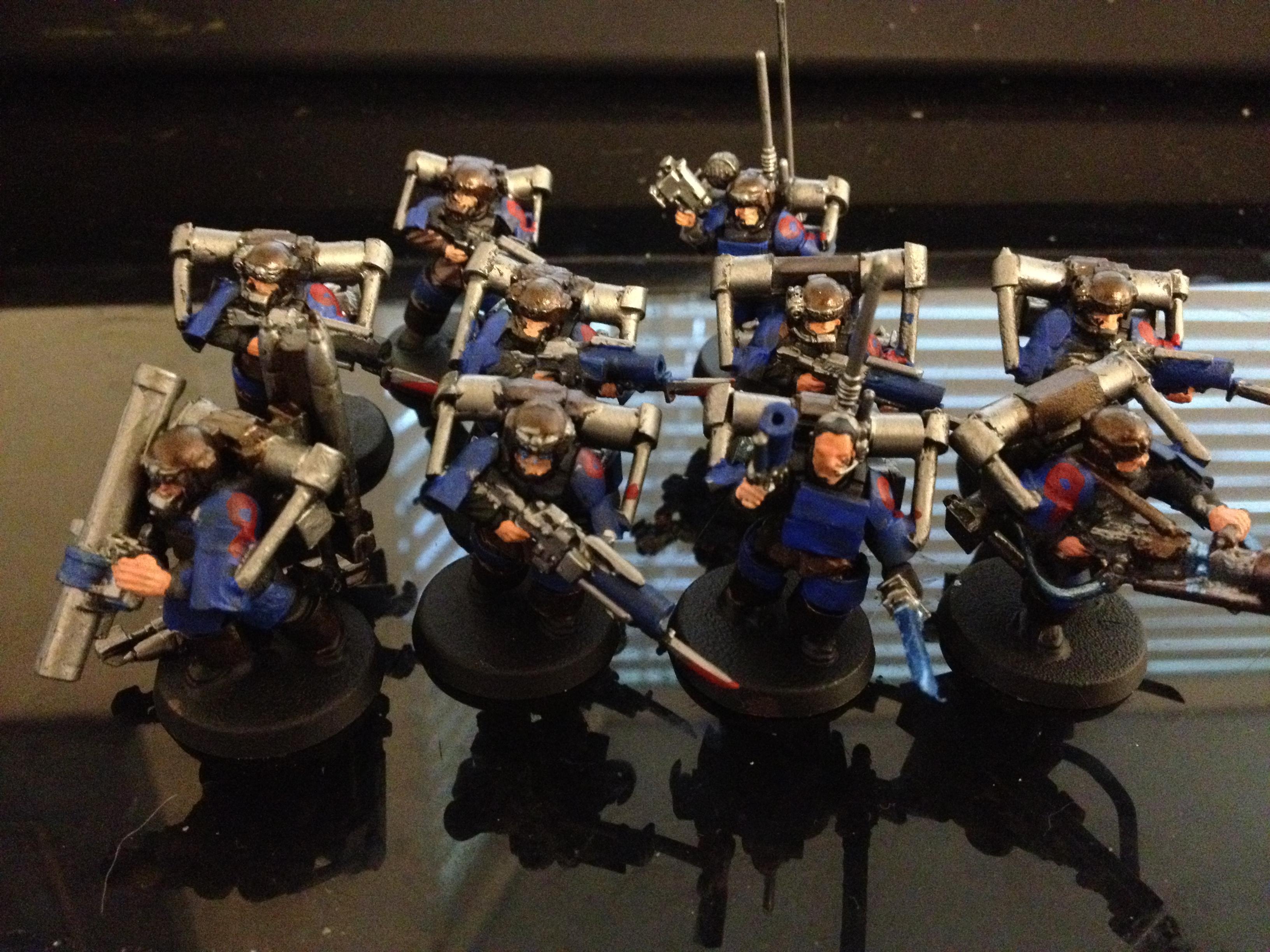 Allies, Conversion, Counts As, Exo Suit, Imperial Guard, Space Marines