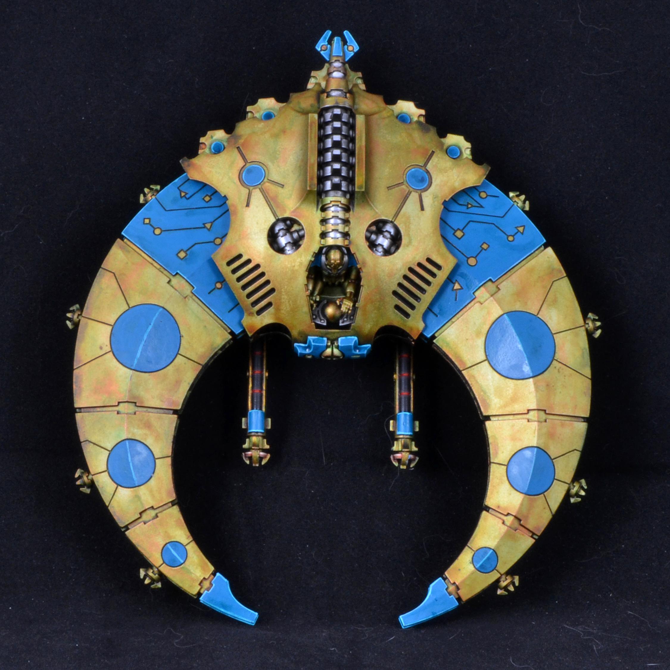Necrons, Scythe, Warhammer 40,000, Work In Progress
