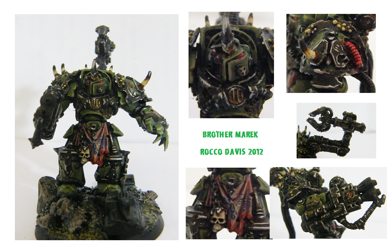Chaos, Chaos Space Marines, Death Guard, Nurgle, Terminator Armor