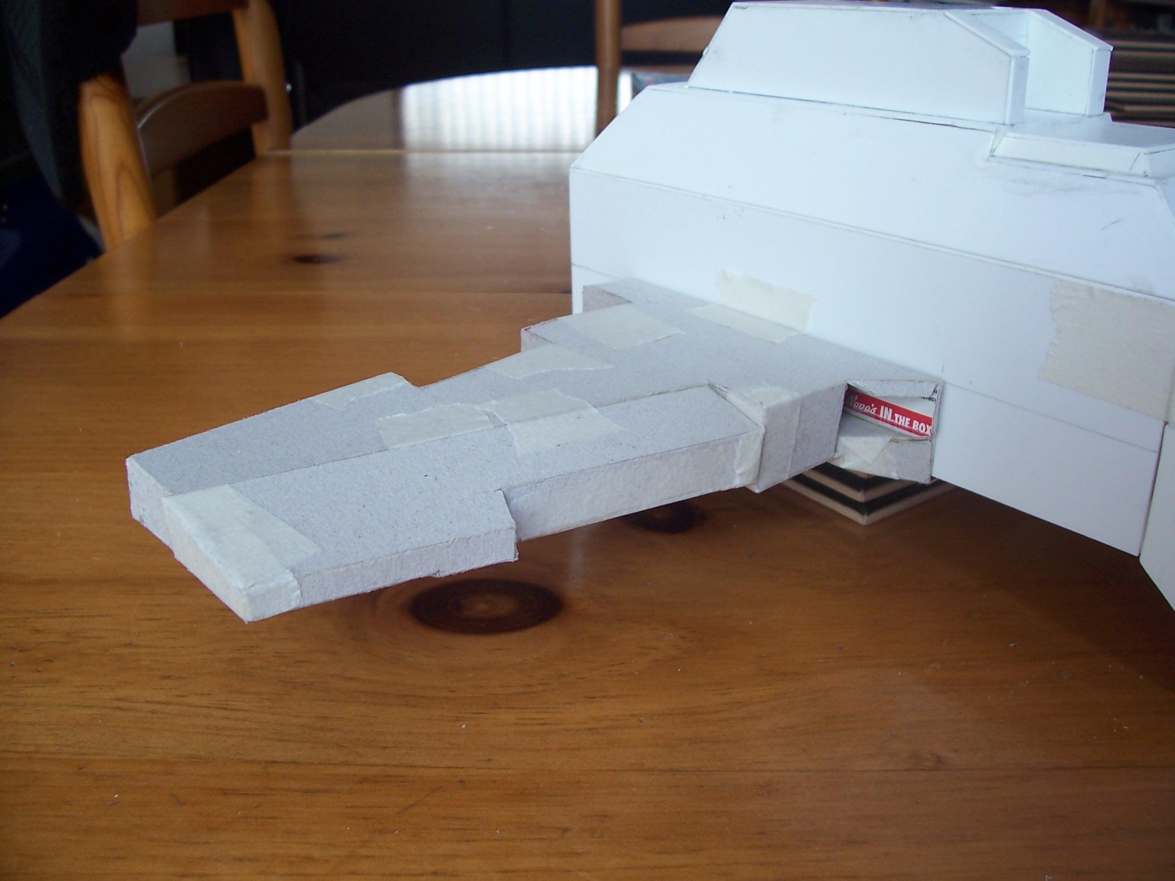 Plasticard, Scratch Build, Thunderhawk, Work In Progress