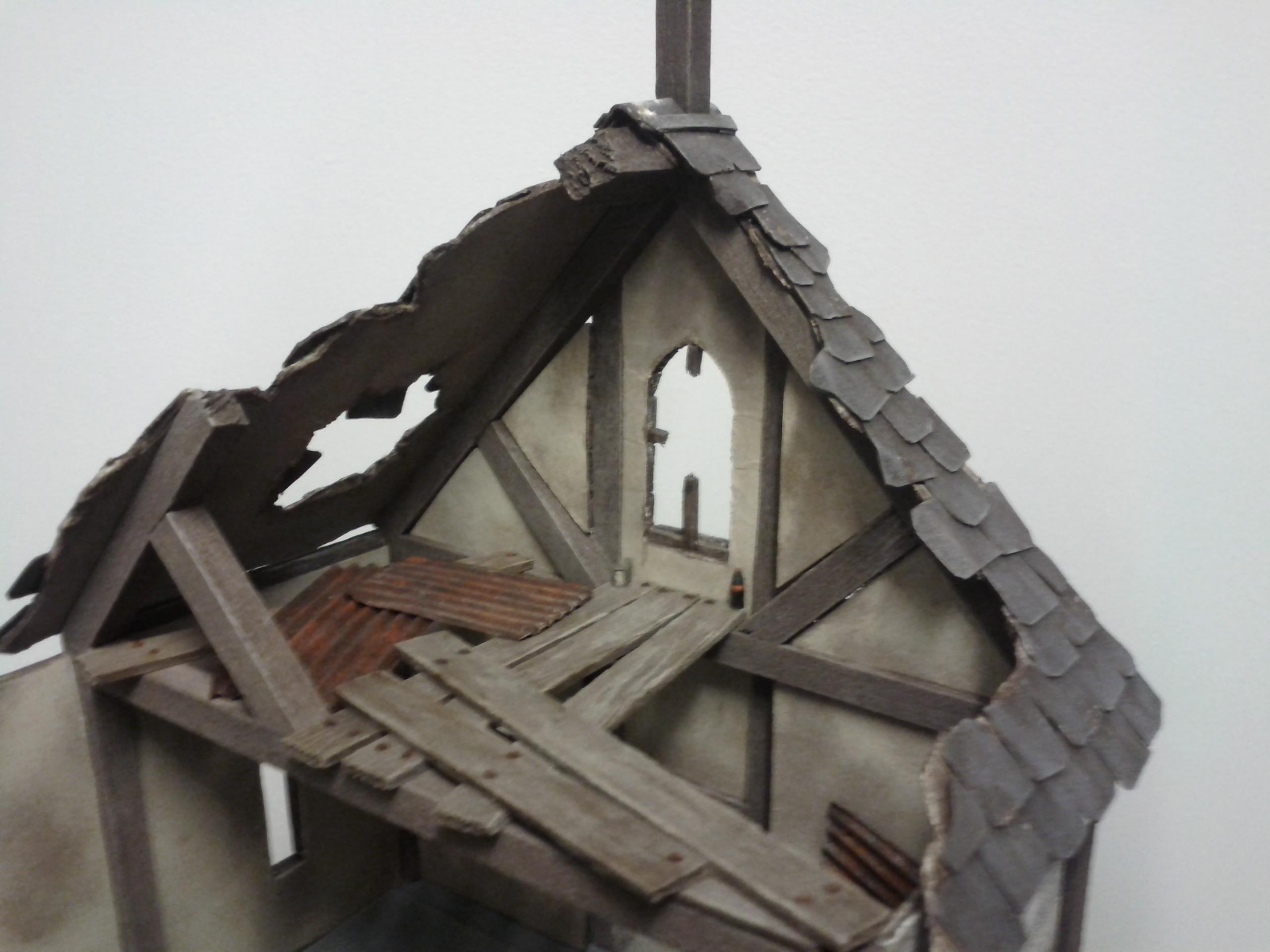 Chapel, Church, Ruins, Terrain