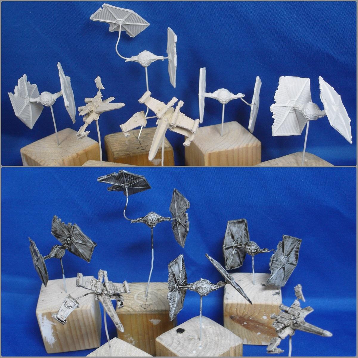 Star Wars, Tie Fighter, X-Wing