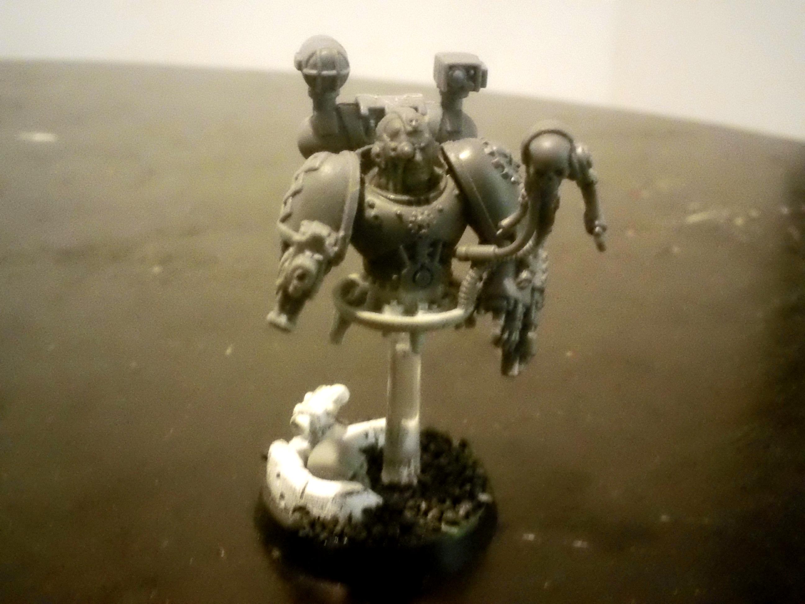 Adeptus, Apothecary, Mechanicus, Servo Skull, Work In Progress