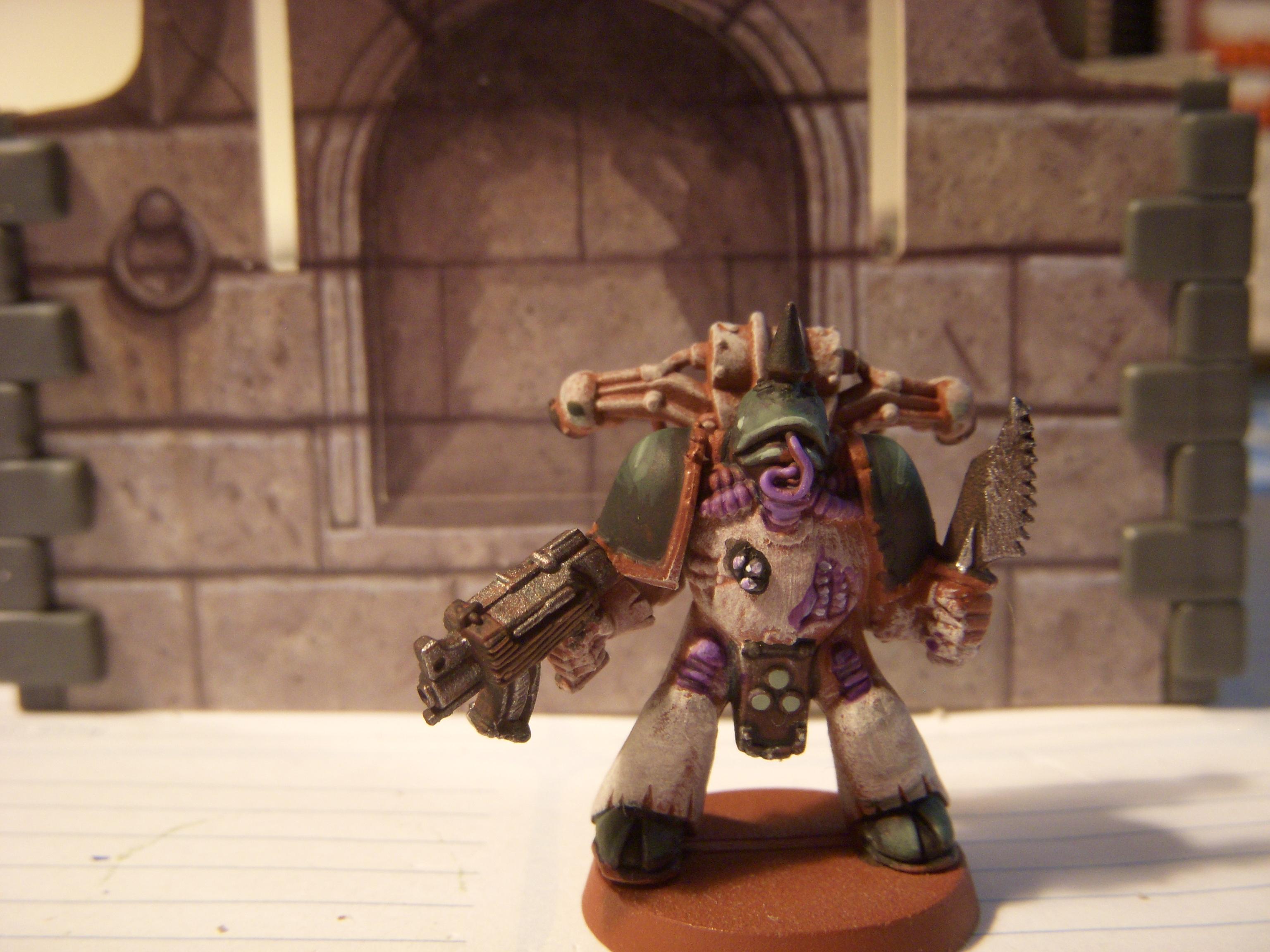 Chaos, Chaos Space Marines, Death Guard, Work In Progress