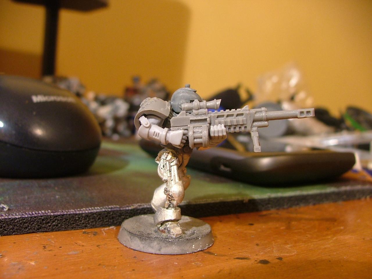 Wip sniper bolter marine