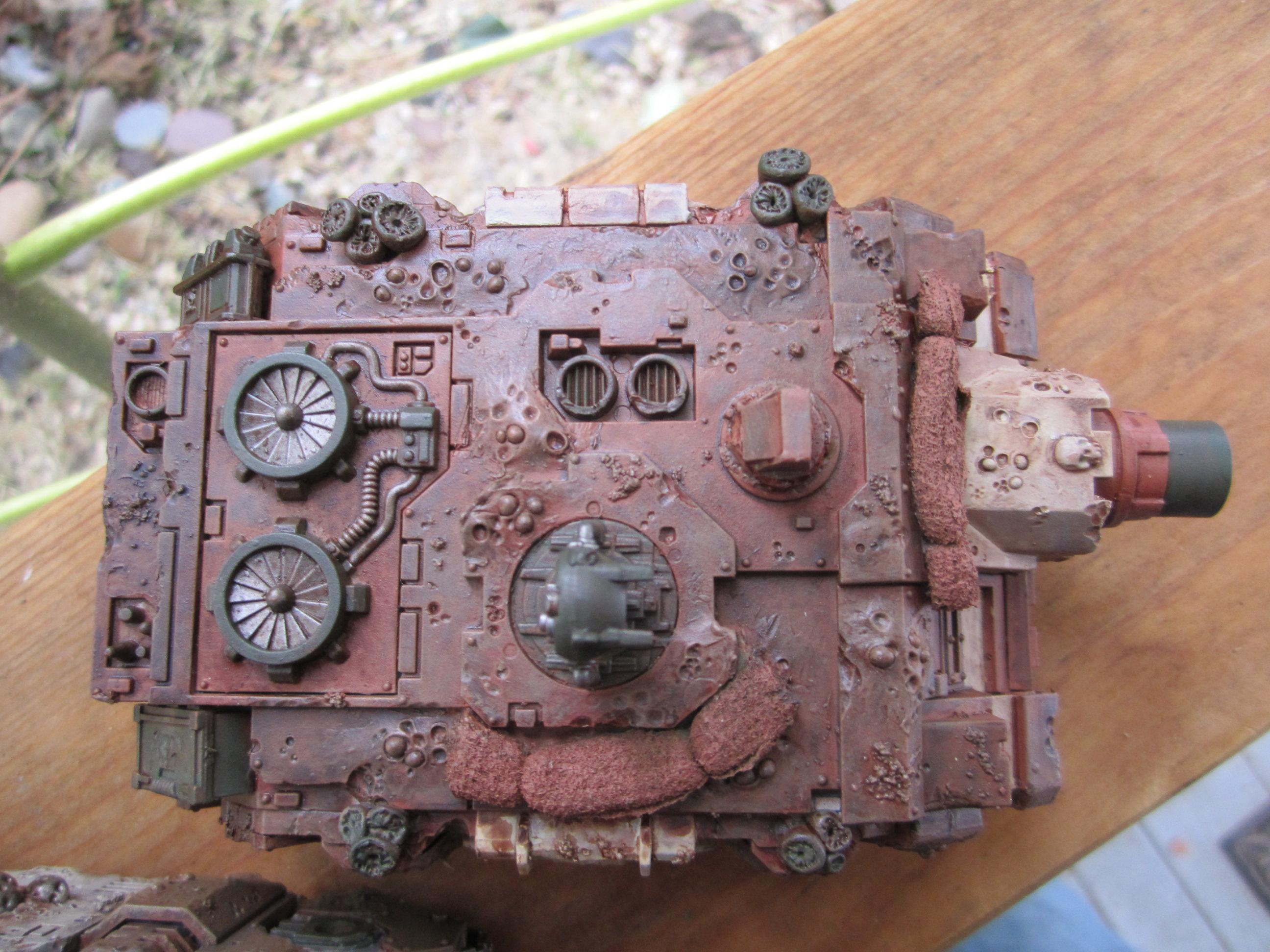 Chaos, Death Guard, Tank, Vindicator, Work In Progress