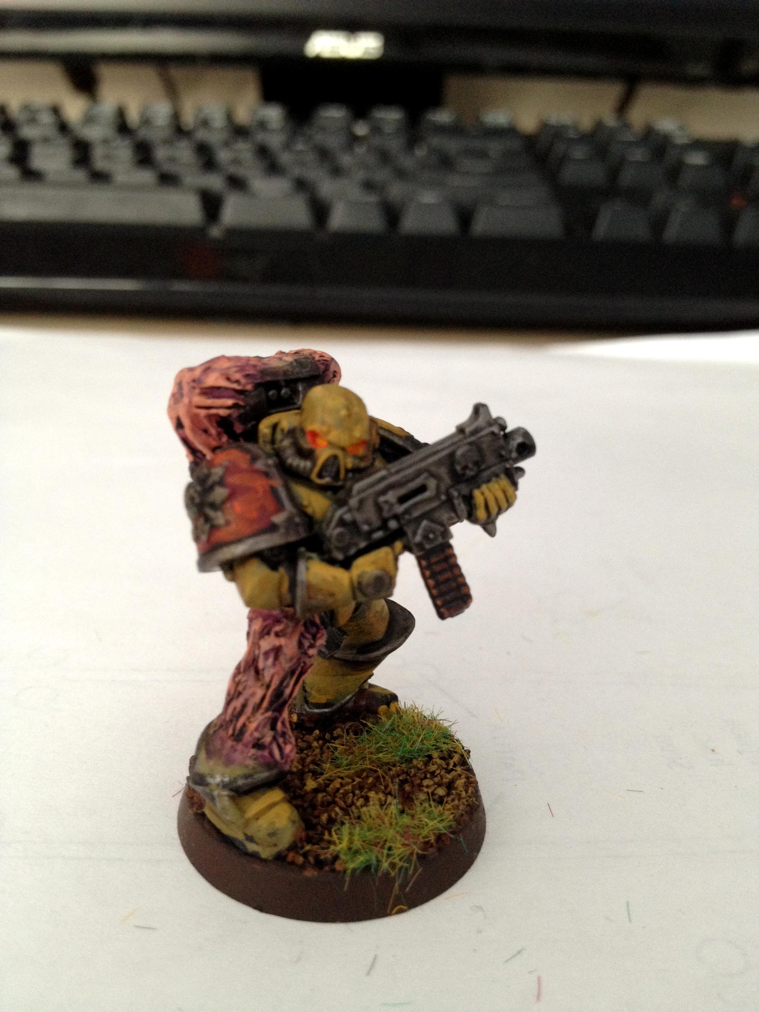 Chaos, Nurgle, Object Source Lighting, Space Marines, Warhammer 40,000, Warhammer Fantasy
