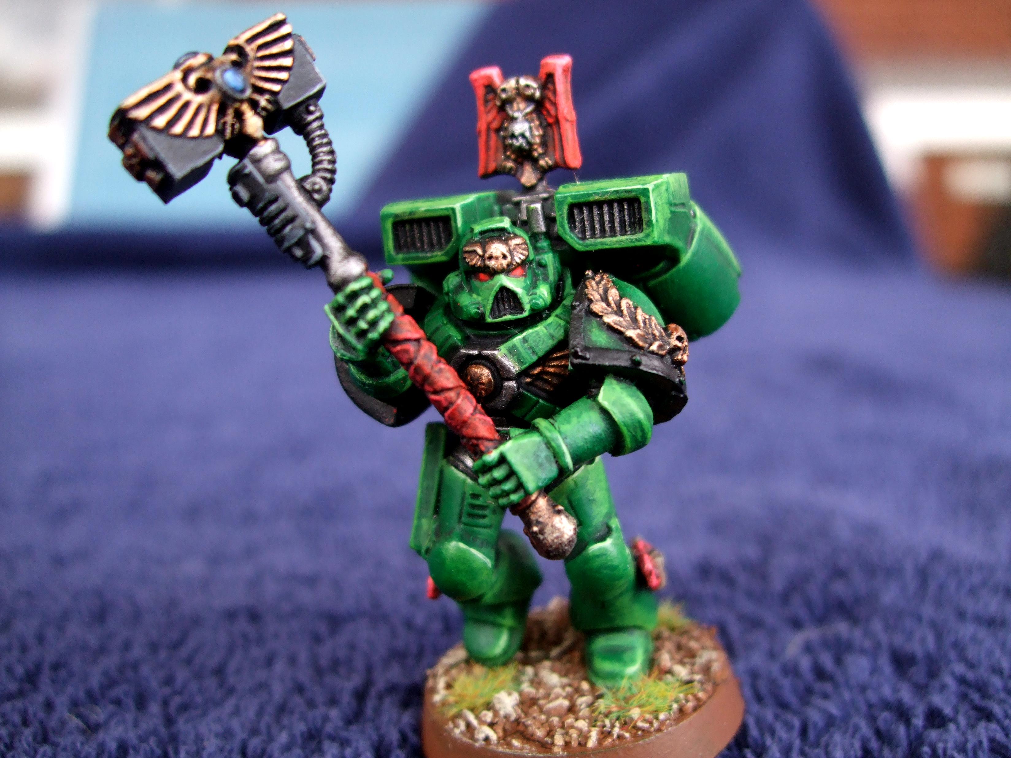 Assault Marines, Aurora Chapter, Sergeant, Space Marines, Thunder Hammer