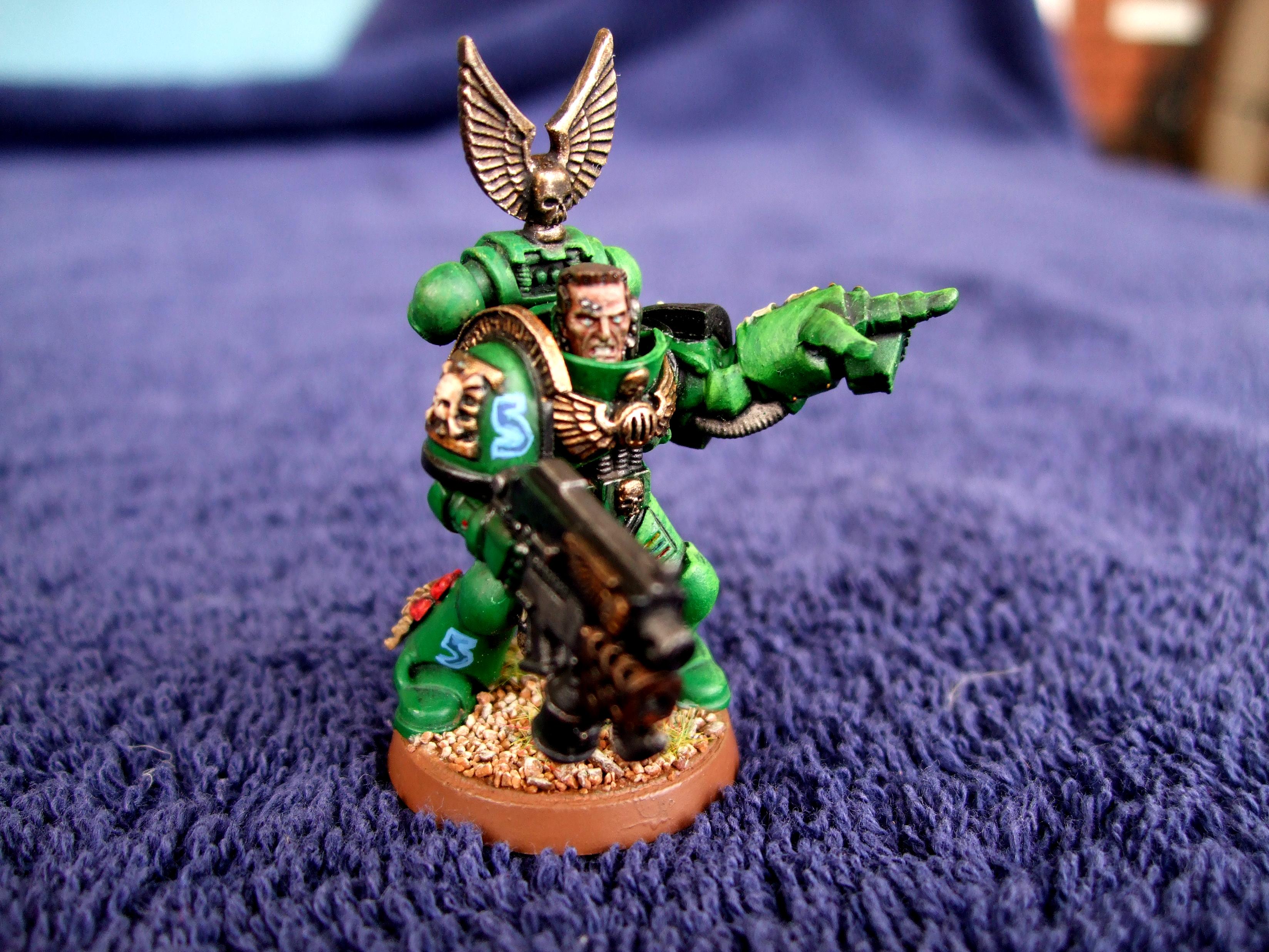 Aurora Chapter, Combiflamer, Power Fist, Space Marines