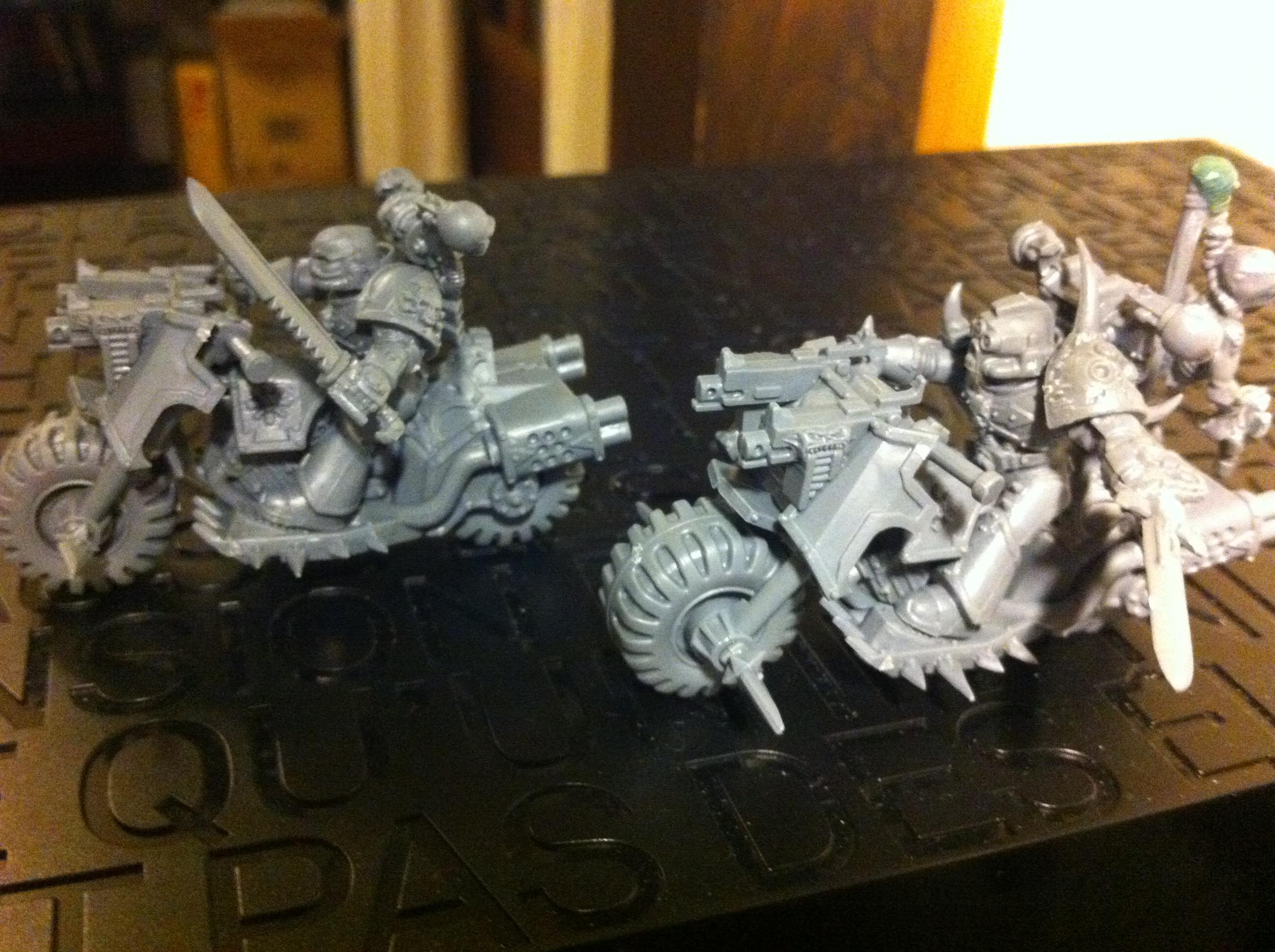 Bike, Chaos, Chaos Space Marines, Warhammer 40,000