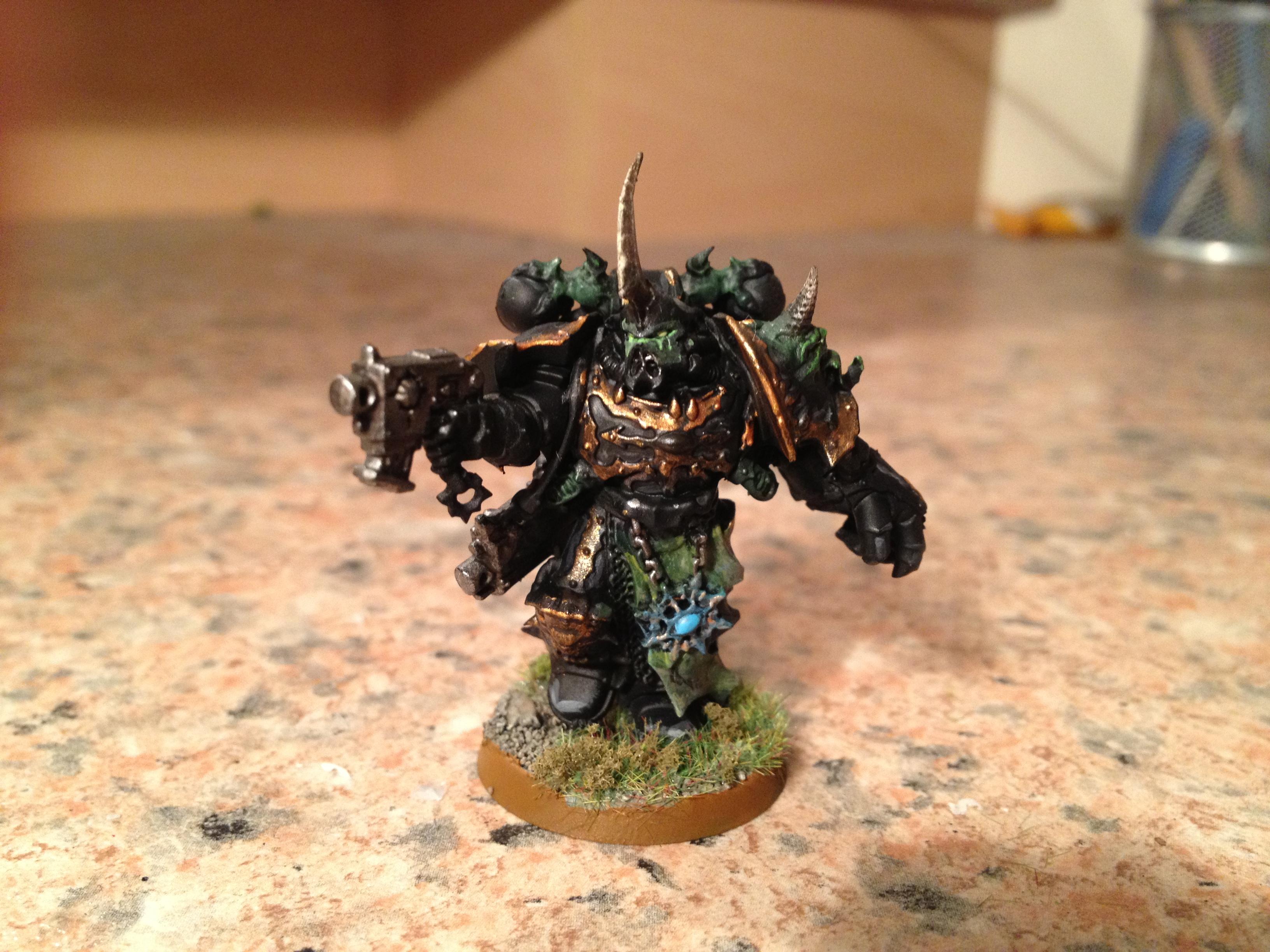 Black Legion, Bolt Pistol, Bolter, Chaos Space Marines, Chosen, Dark Vengeance, Object Source Lighting, Power Fist, Warhammer 40,000