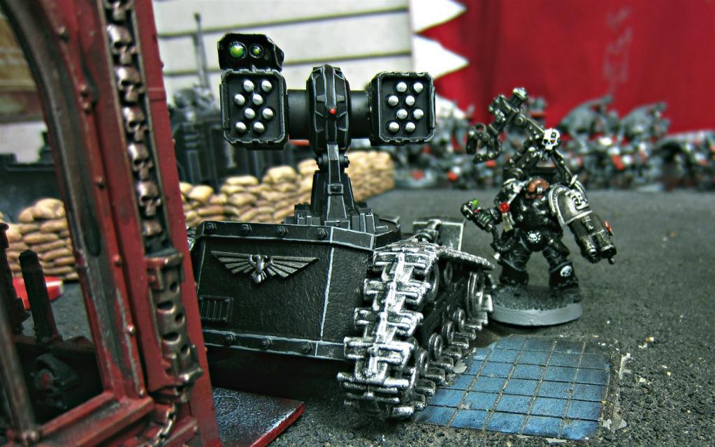 Alien Hunter, Alien Hunters, Black Shields, Blackshields, Count As Thunderfire Cannon, Death Watch, Deathwatch, Deathwatch Blackshields, Deathwatch Kill Team, Inquisition, Ordos, Ordos Xenos, Servo Harness, Space Marines, Techmarine, The Inquisition, Thunderfire, Thunderfire Cannon