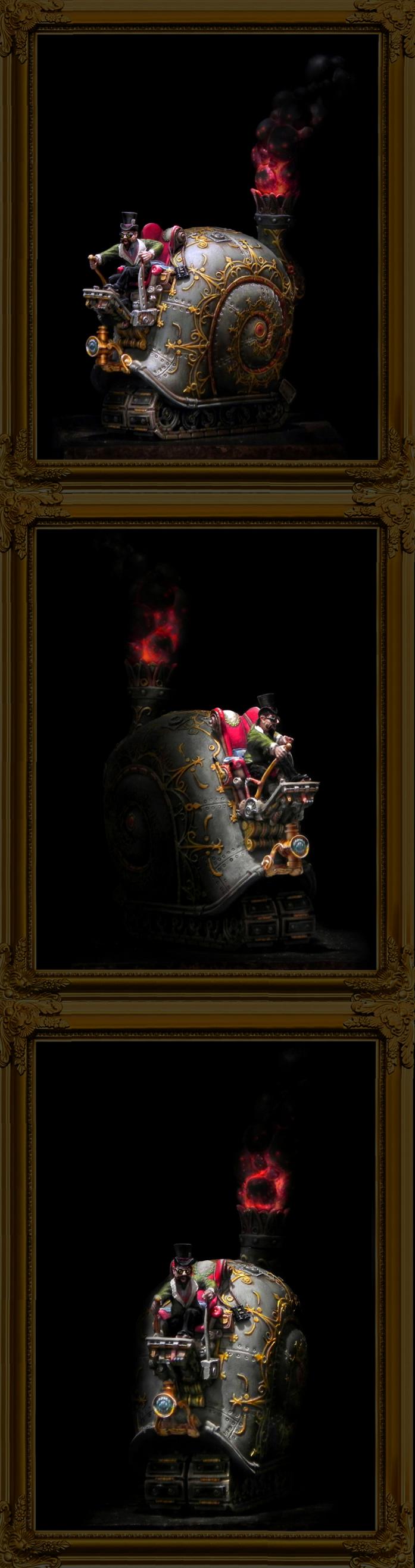 Snail, Steam Punk, Steampunk, Track