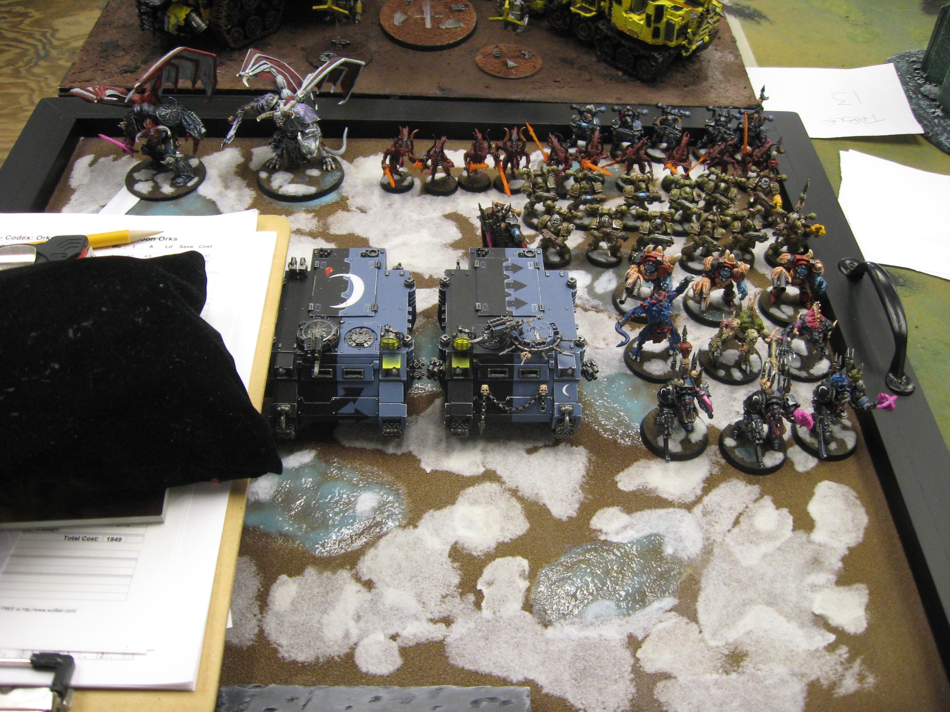 Army, Chaos Space Marines, Tournament