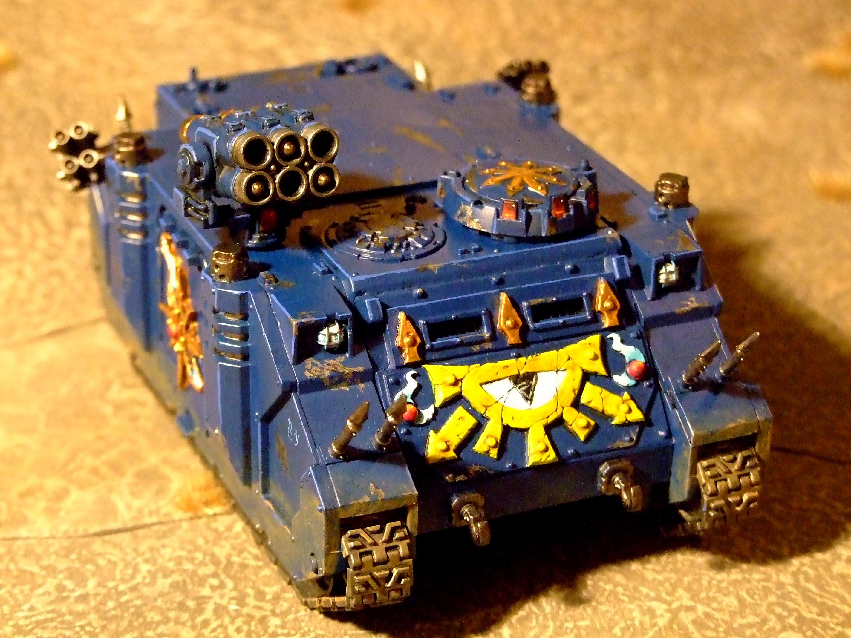 Chaos, Chaos Space Marines, Rhino, Thousand Sons, Warhammer 40,000