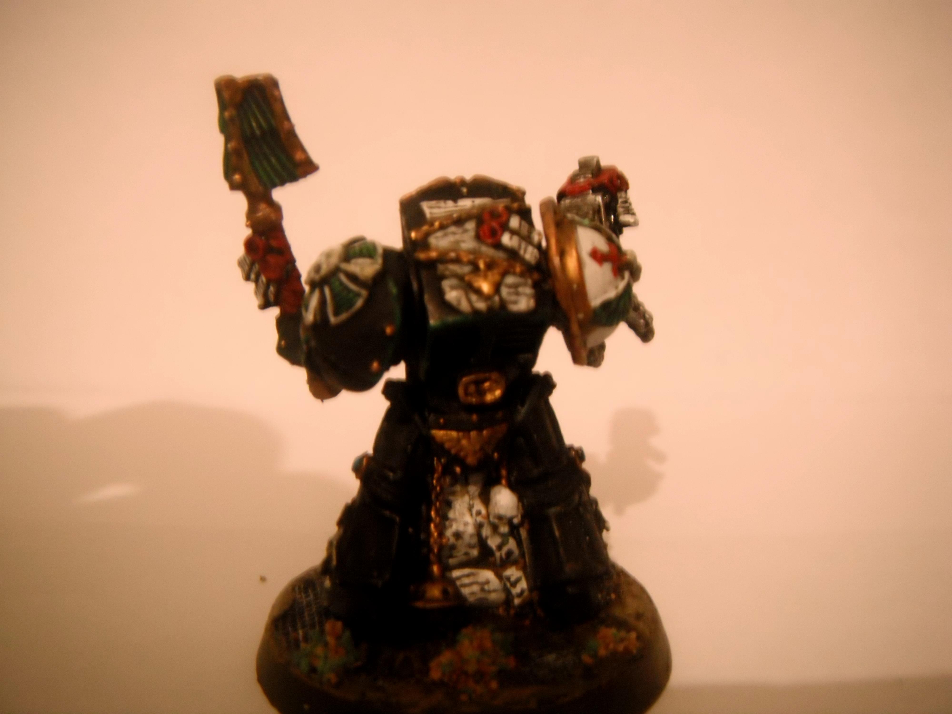 Angel, Chaplain, Dark, Death, Hammer, Space, Space Marines, Terminator Armor, War, Warhammer 40,000, Wing