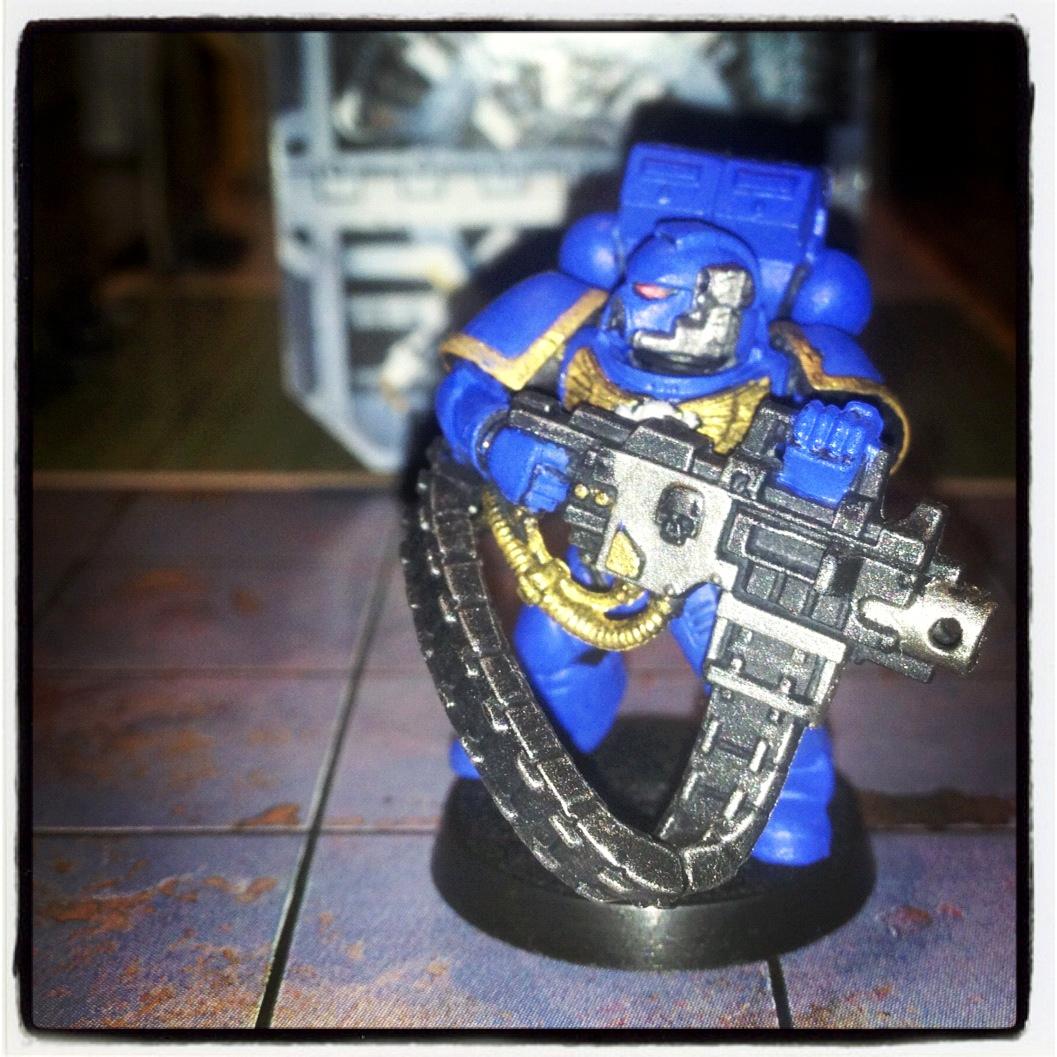 Devastator, Heavy Bolter, Space Marines, Ultra Marines, Ultramarines