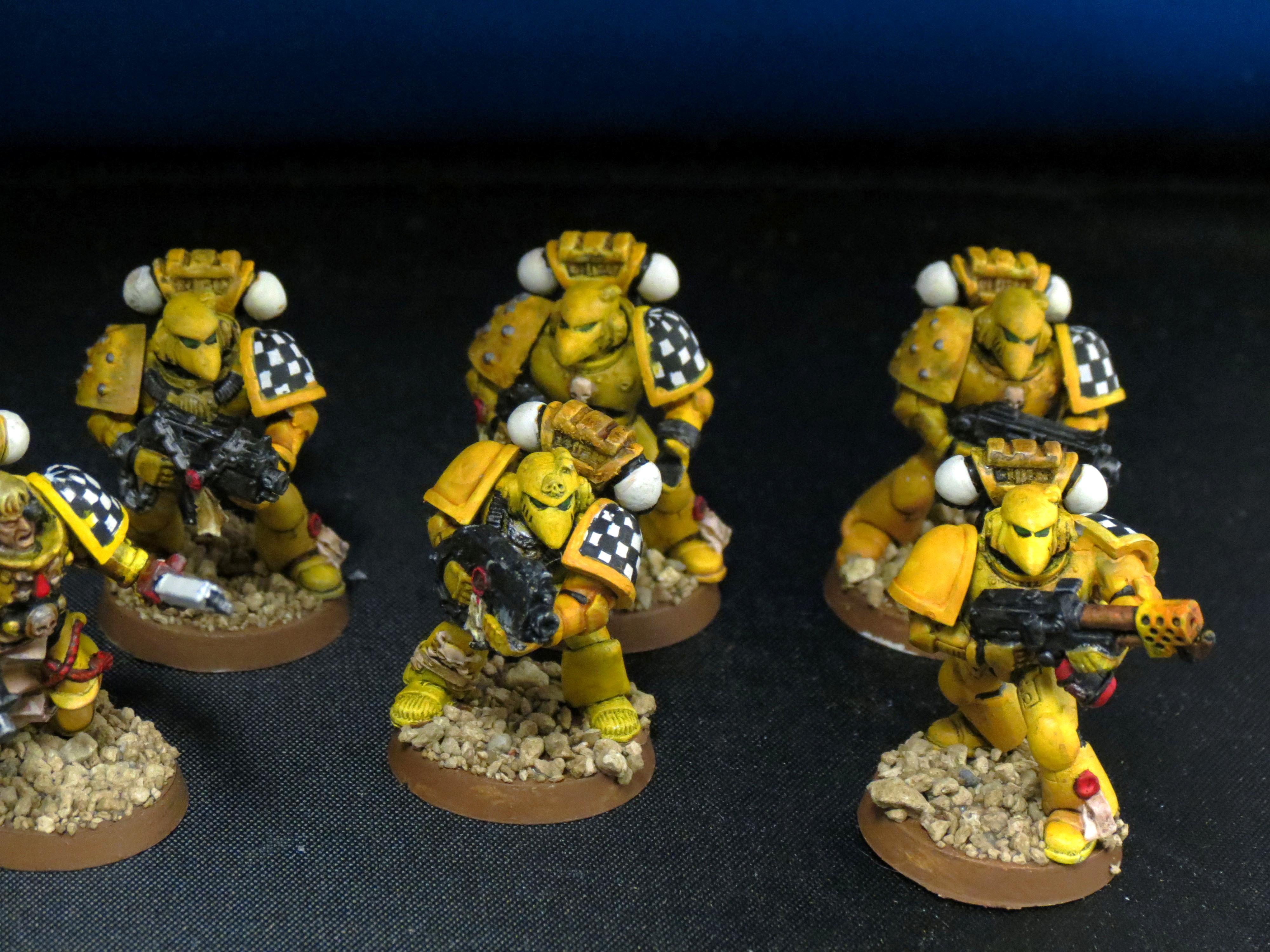 Astartes, Imperial, Lamenters, Space Marines, Yellow