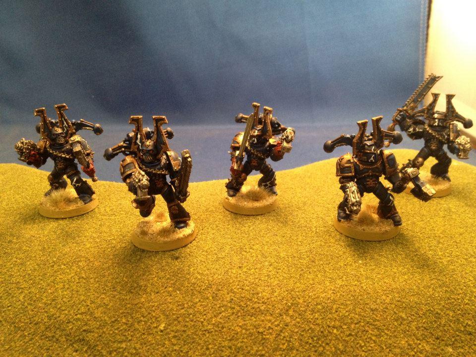 Alternate Scheme, Chaos, Khorne Bezerkers, Night Lords