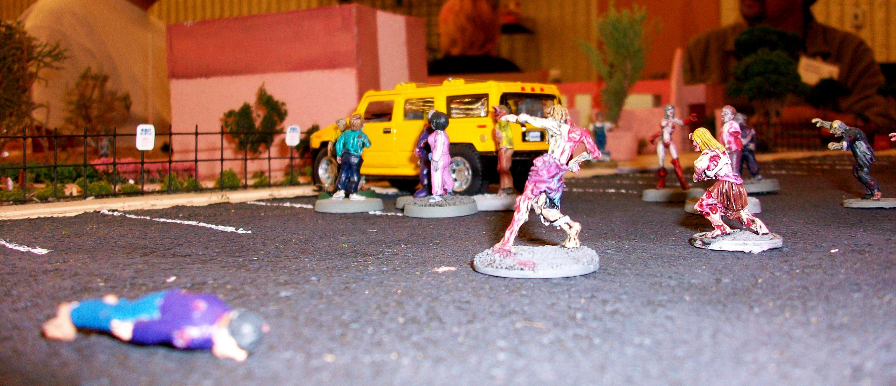 Terrain, Zombie, Zombie parking lot