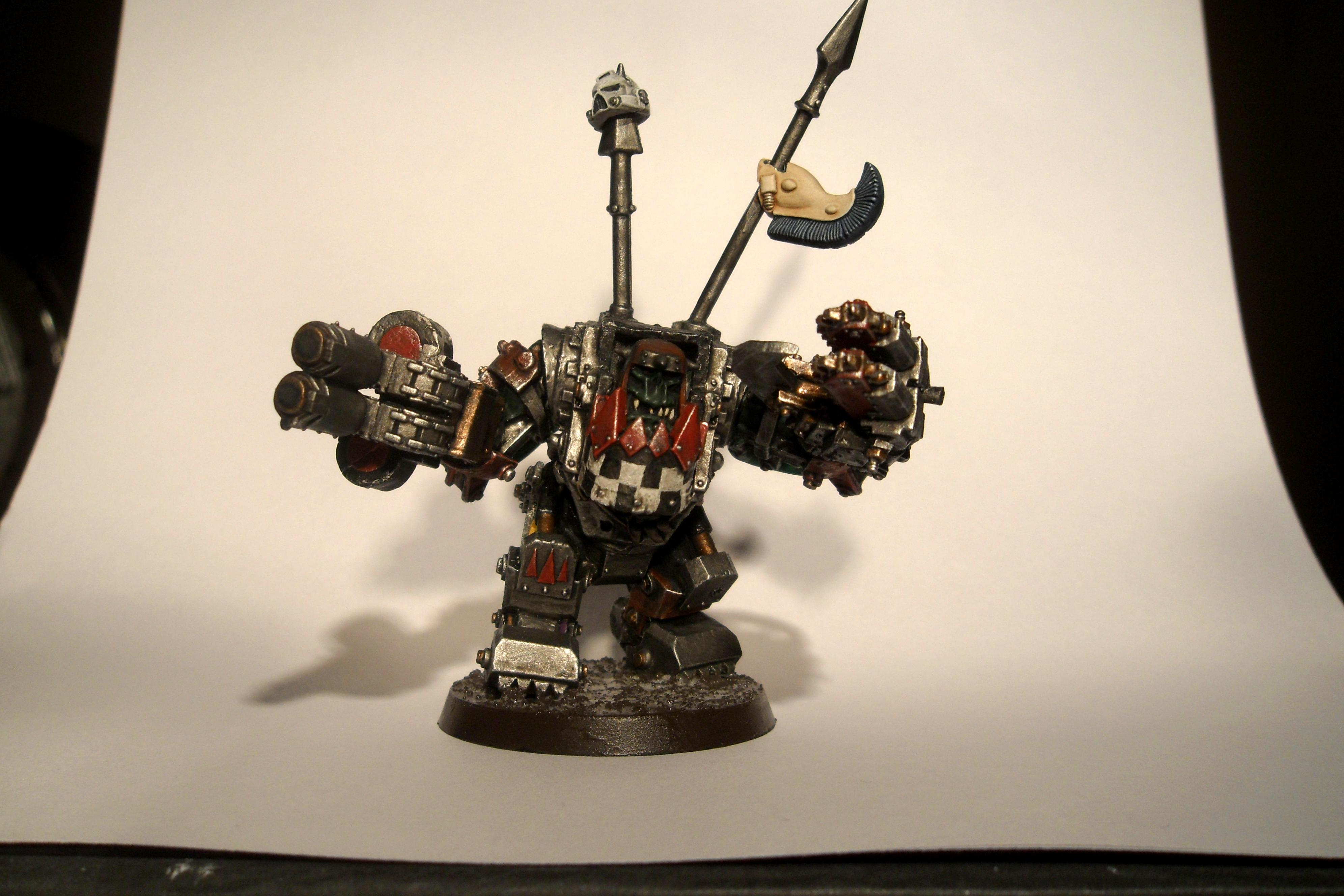 Battlewagon, Conversion, Ghazghkull Thraka, Mega Nobz, Orks, Warboss, Warhammer 40,000, Weirdboy