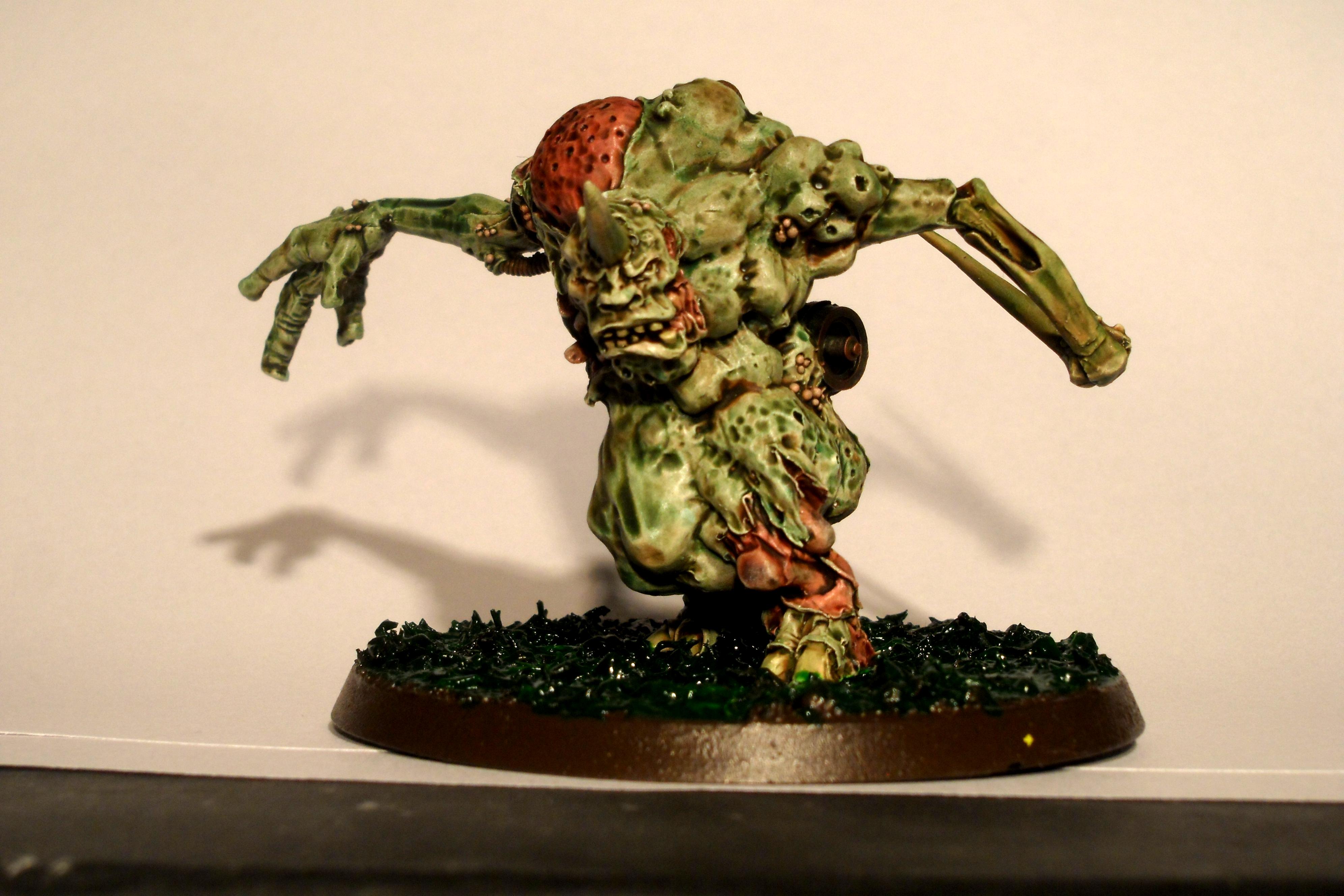 Chaos, Chaos Daemons, Conversion, Daemon Prince, Nurgle, Warhammer 40,000