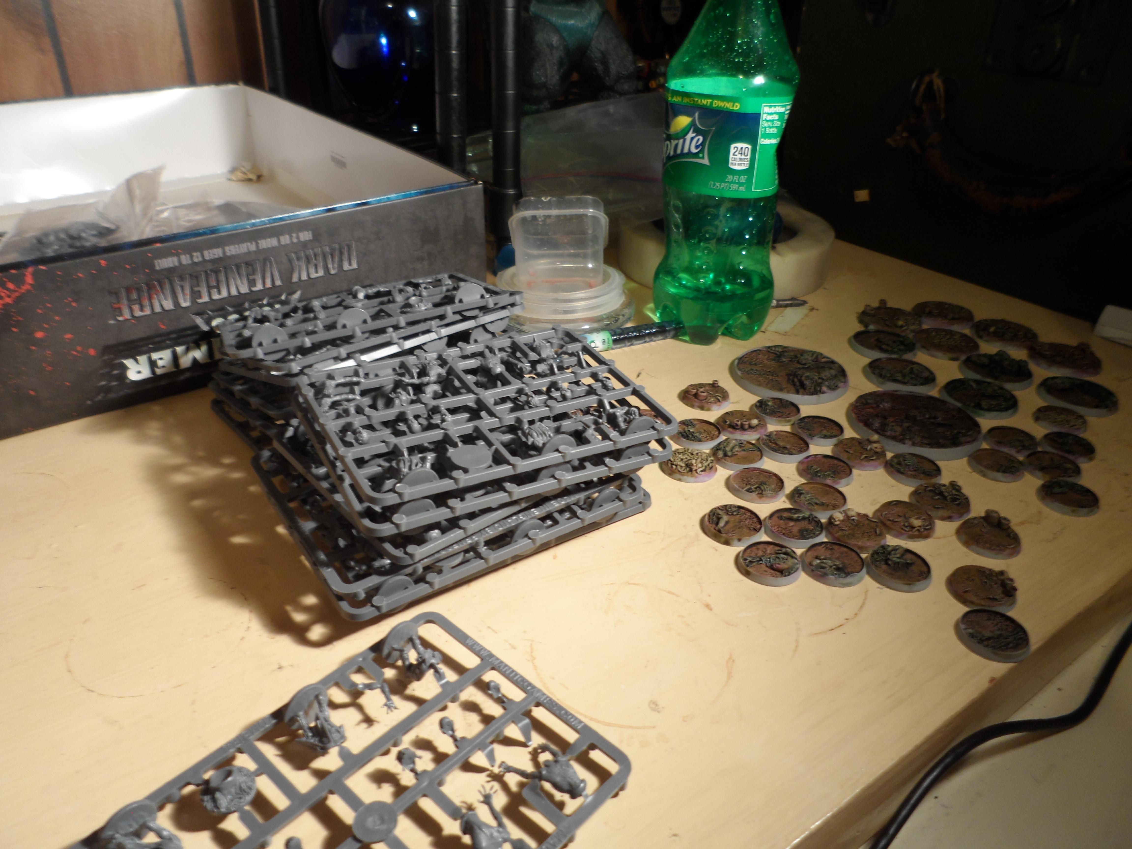 Mantic Zombies, Here they are out of the box