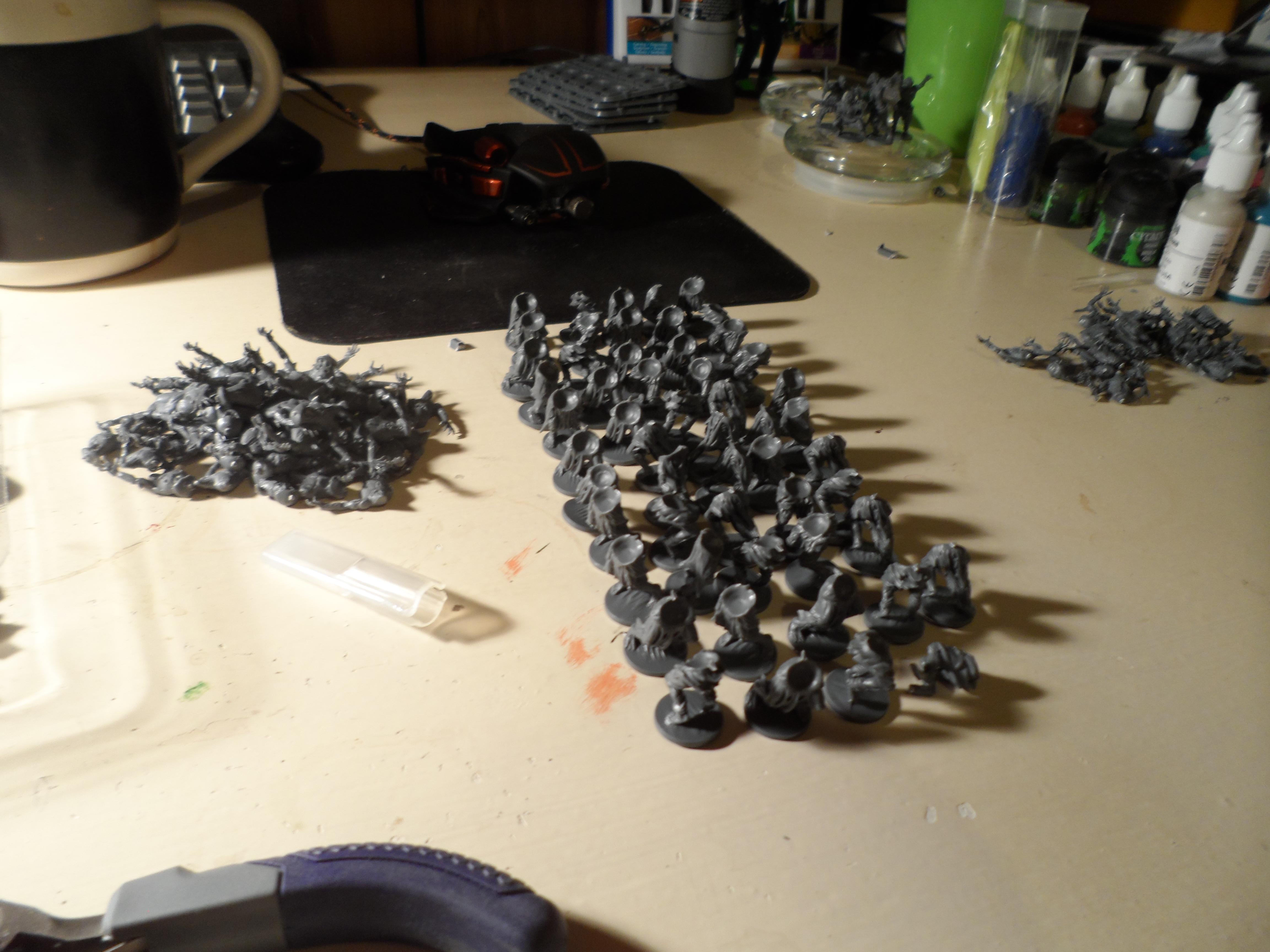 Mantic Zombies, The big bits
