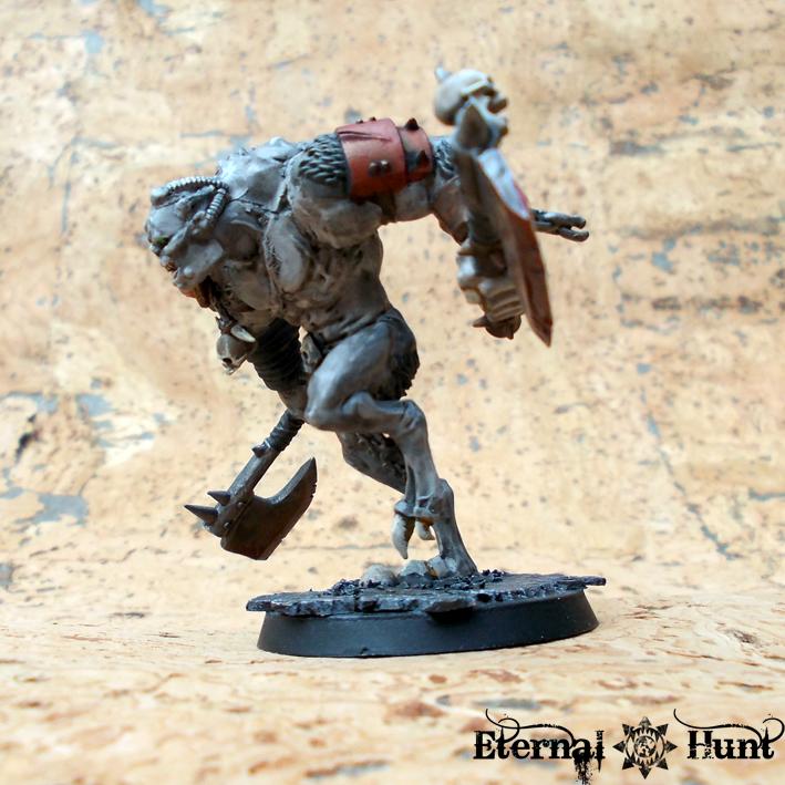 Chaos, Chaos Space Marines, Chaos Spawn, Conversion, Forsaken, Khorne, Spawn, Warhammer 40,000, World Eatersvargheist