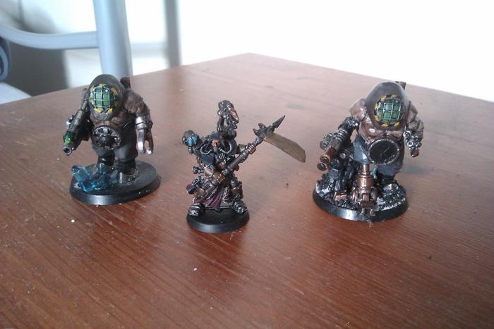 Chaos, Guard, Servitors, Techpriest, Traitor