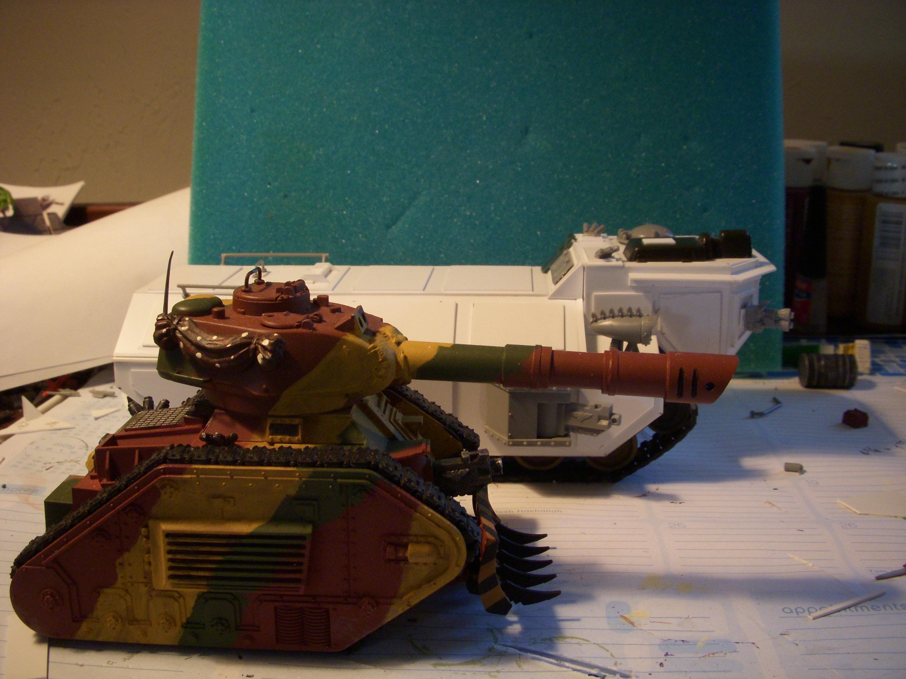 Crassus, Leman Russ, Scratch Build, Work In Progress